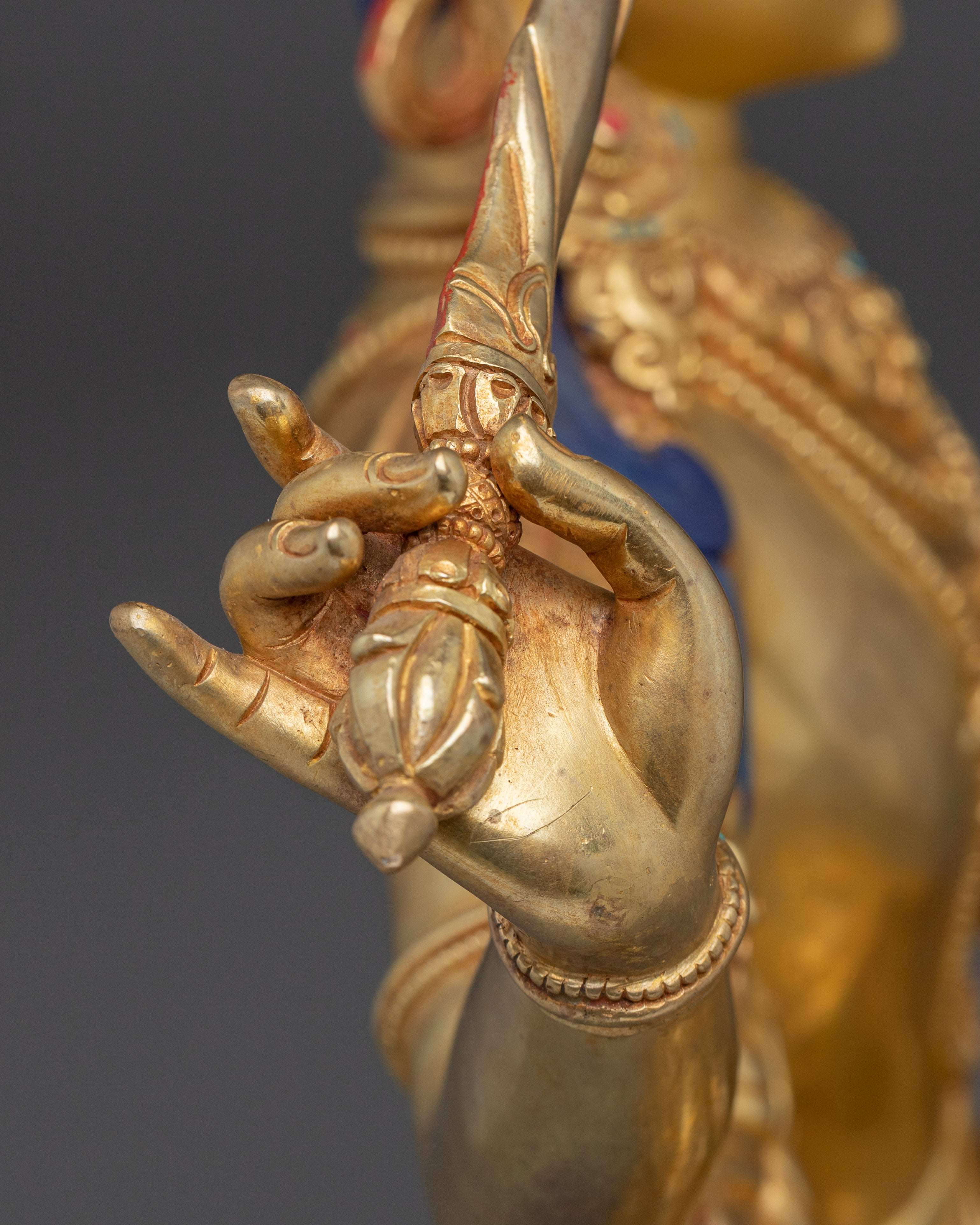 Manjushri, Sword of Wisdom Deity | Handcrafted Nepali Art