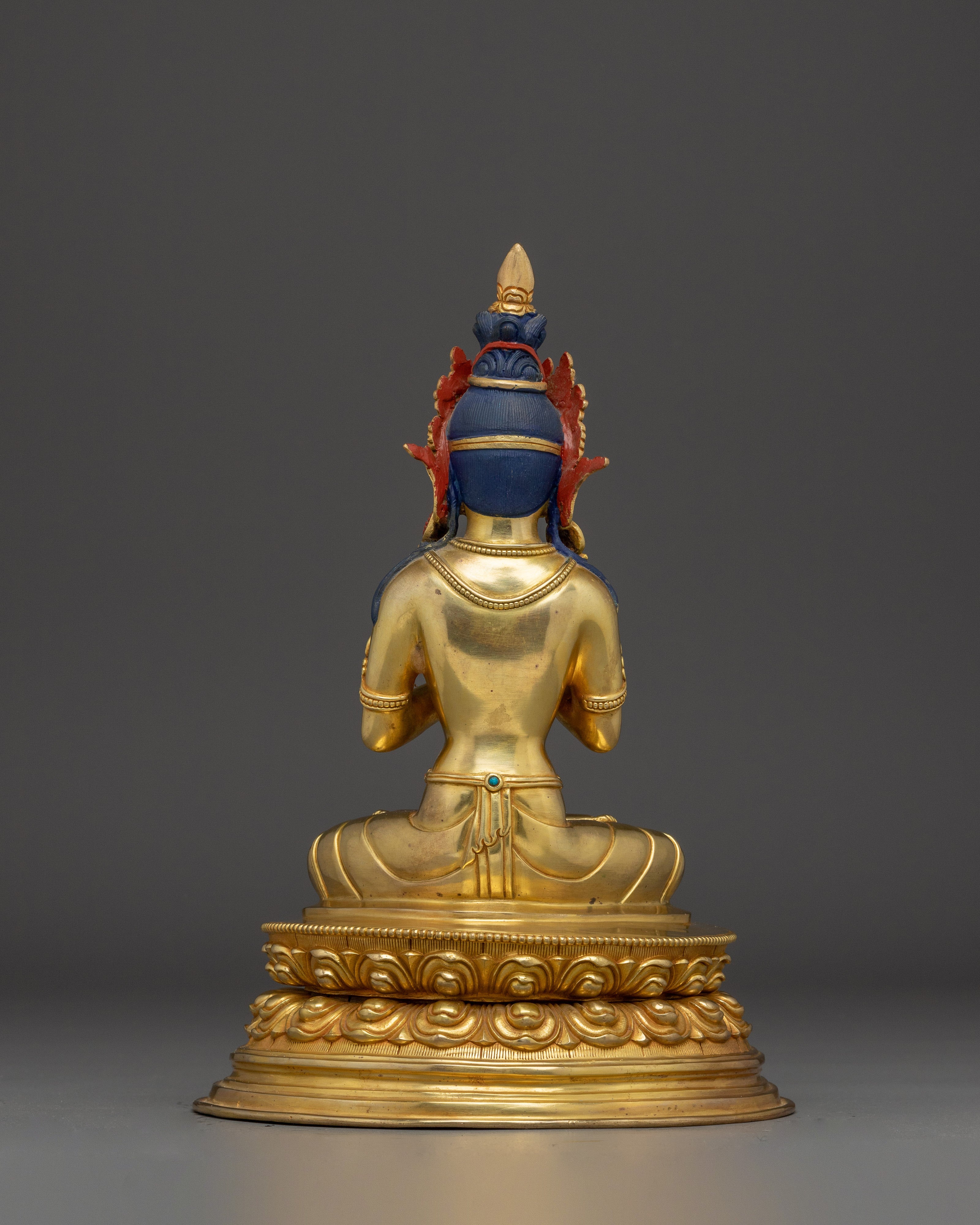 Sacred Vairochana Statue | Nepali Handcrafted Statue