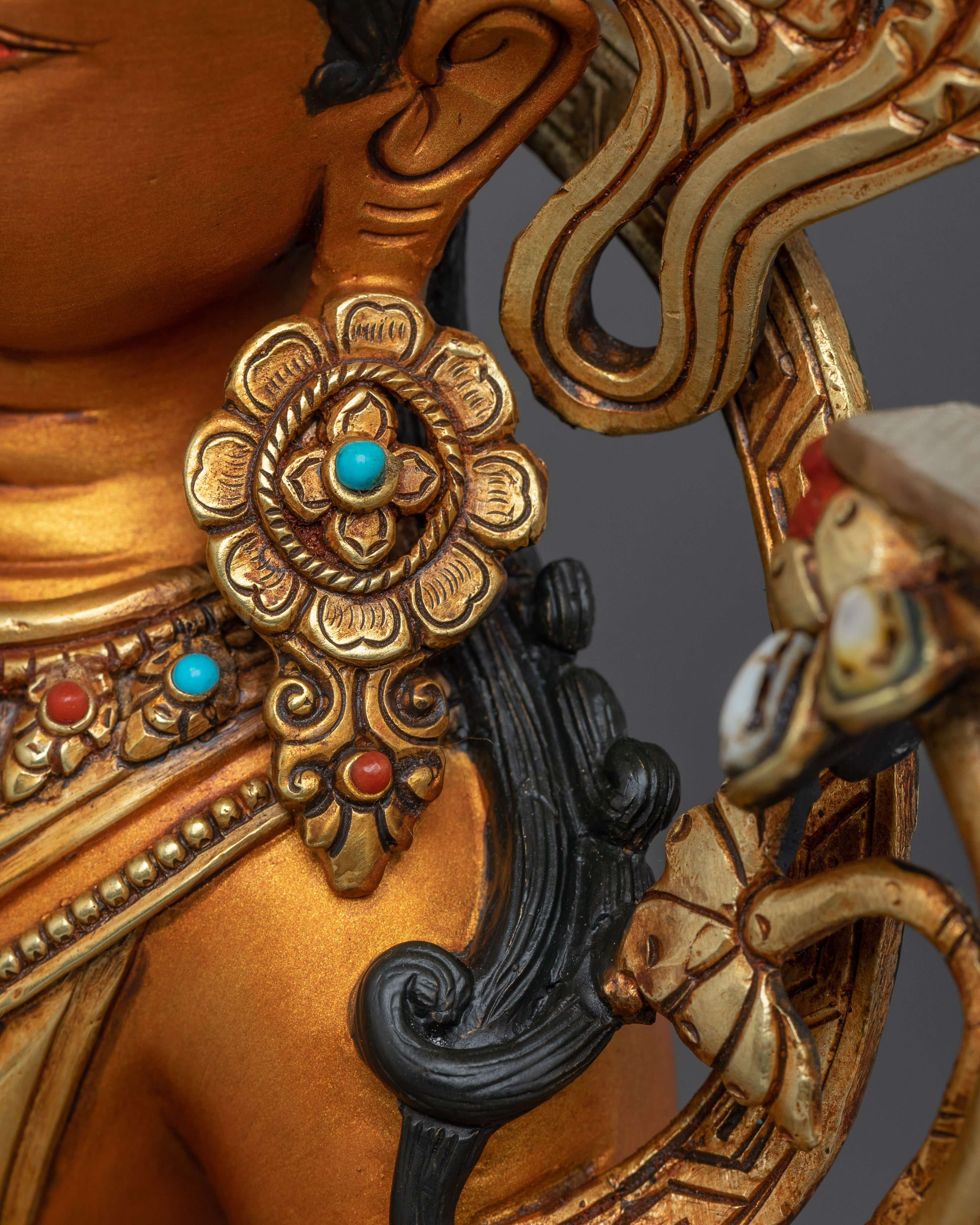 Manjushri, Enlightened Mind | Nepali Handcrafted Statue