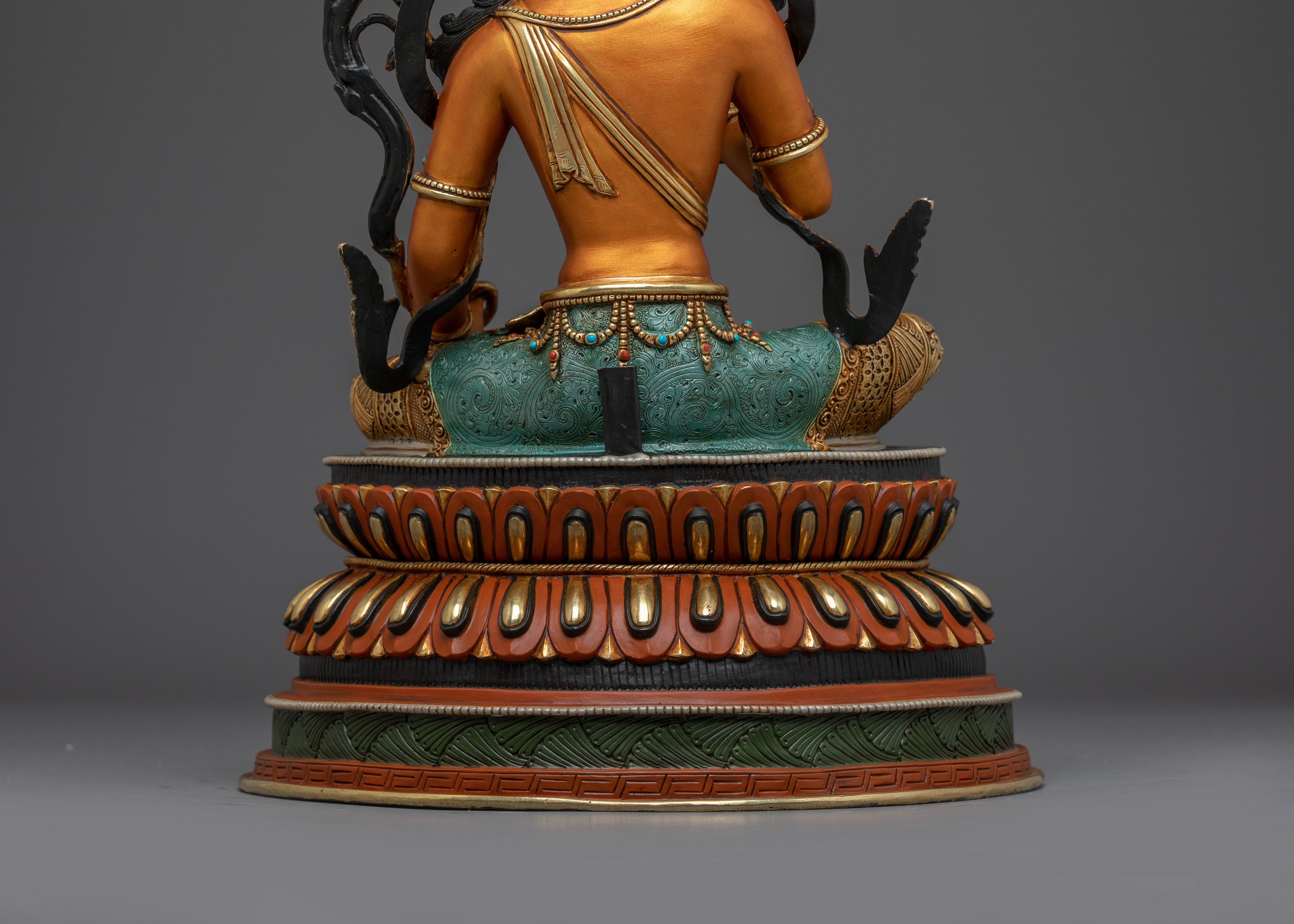Manjushri, Enlightened Mind | Nepali Handcrafted Statue