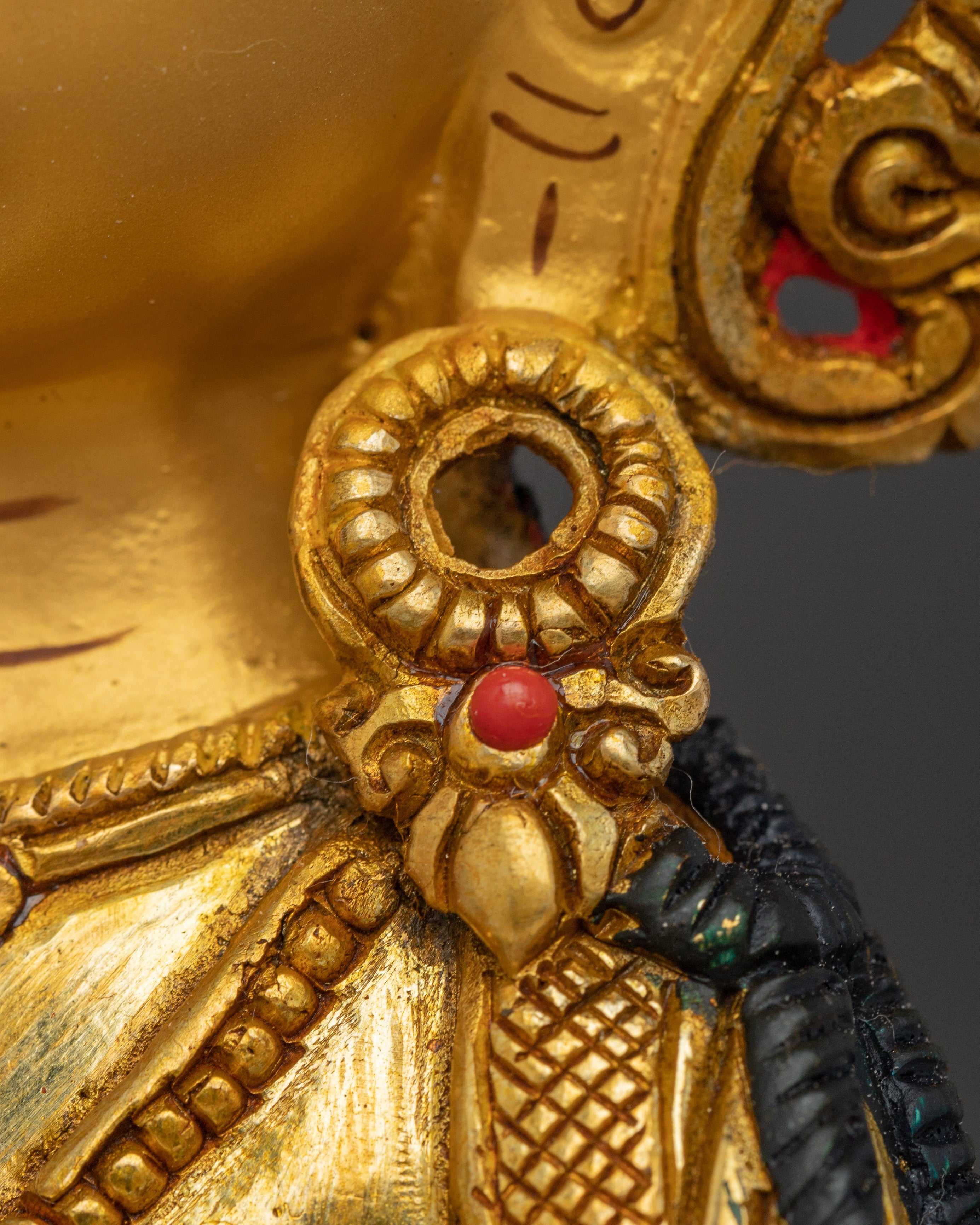 Gold Gilded Vajrasattva | Tantric Deity of Purification