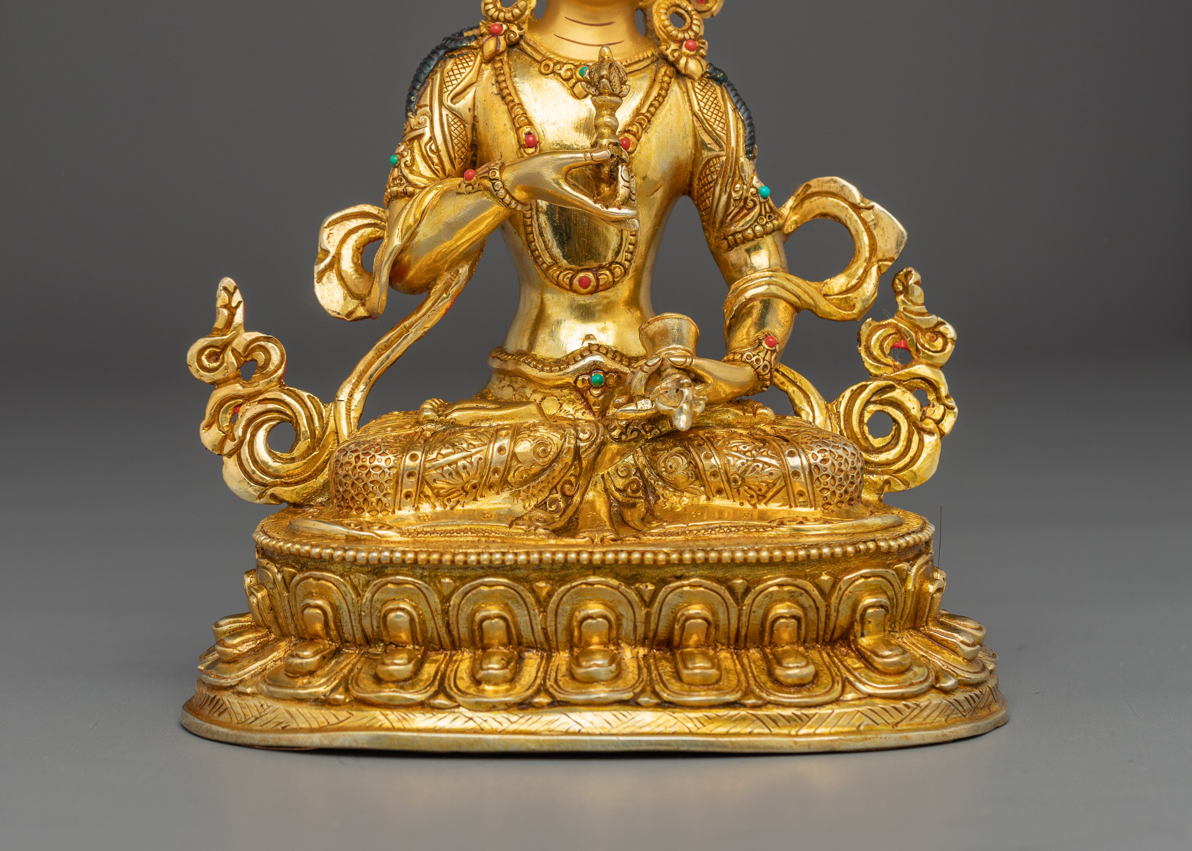 Gold Gilded Vajrasattva | Tantric Deity of Purification