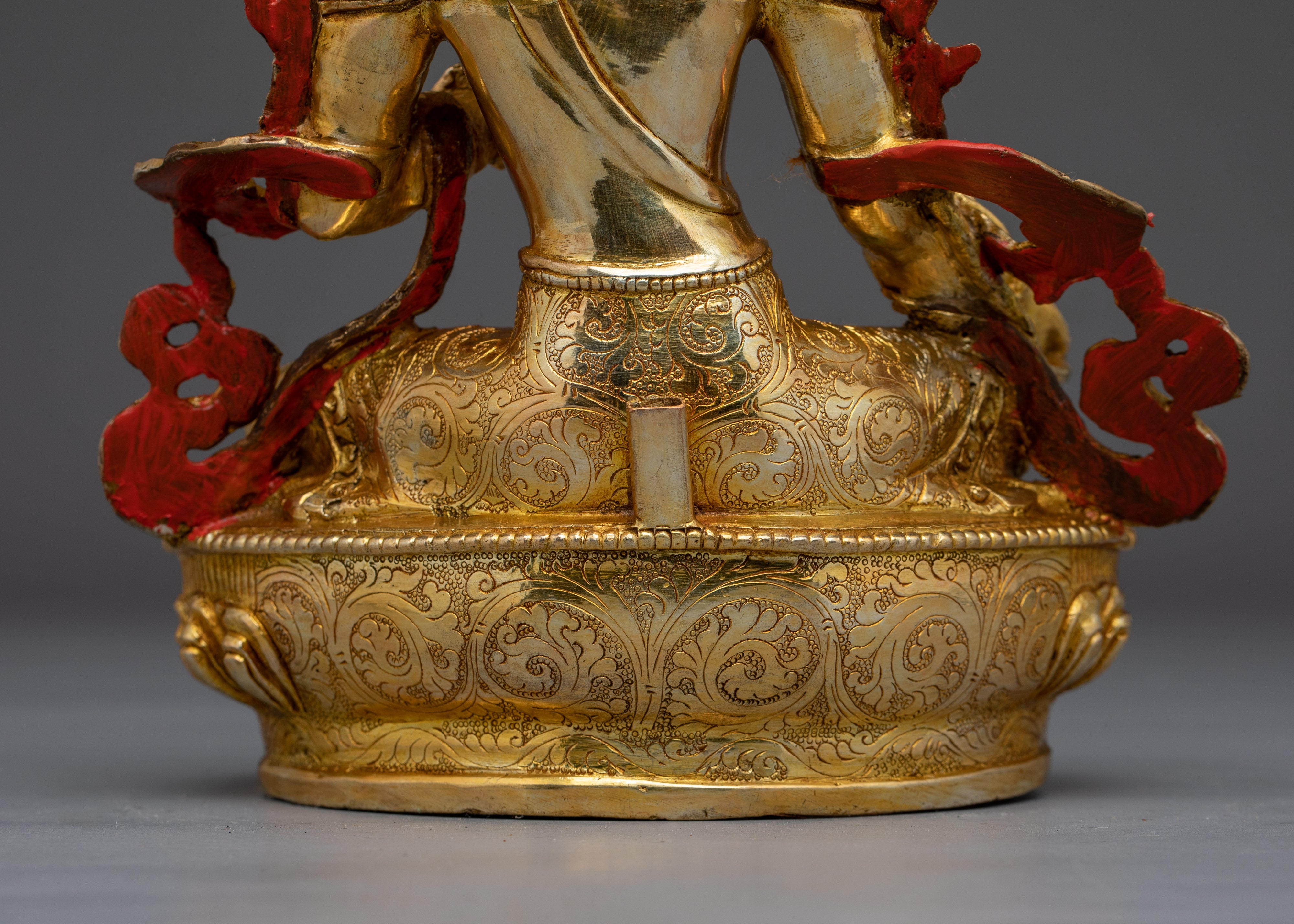 Green Tara Spiritual & Healing Statue | Gemstone Tara Figurine