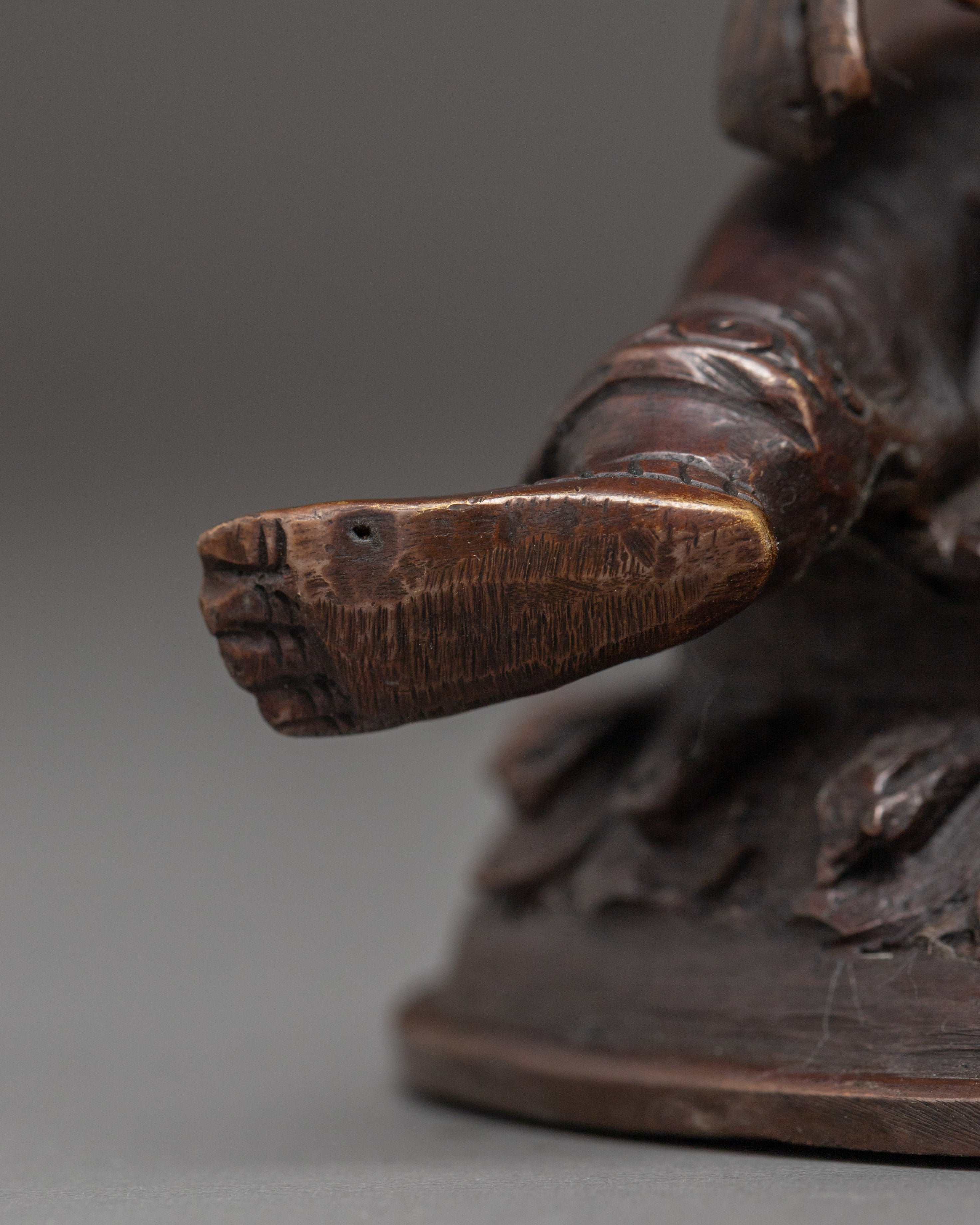 Saraswati Statue in Oxidized Copper | Symbol of Wisdom and Creativity