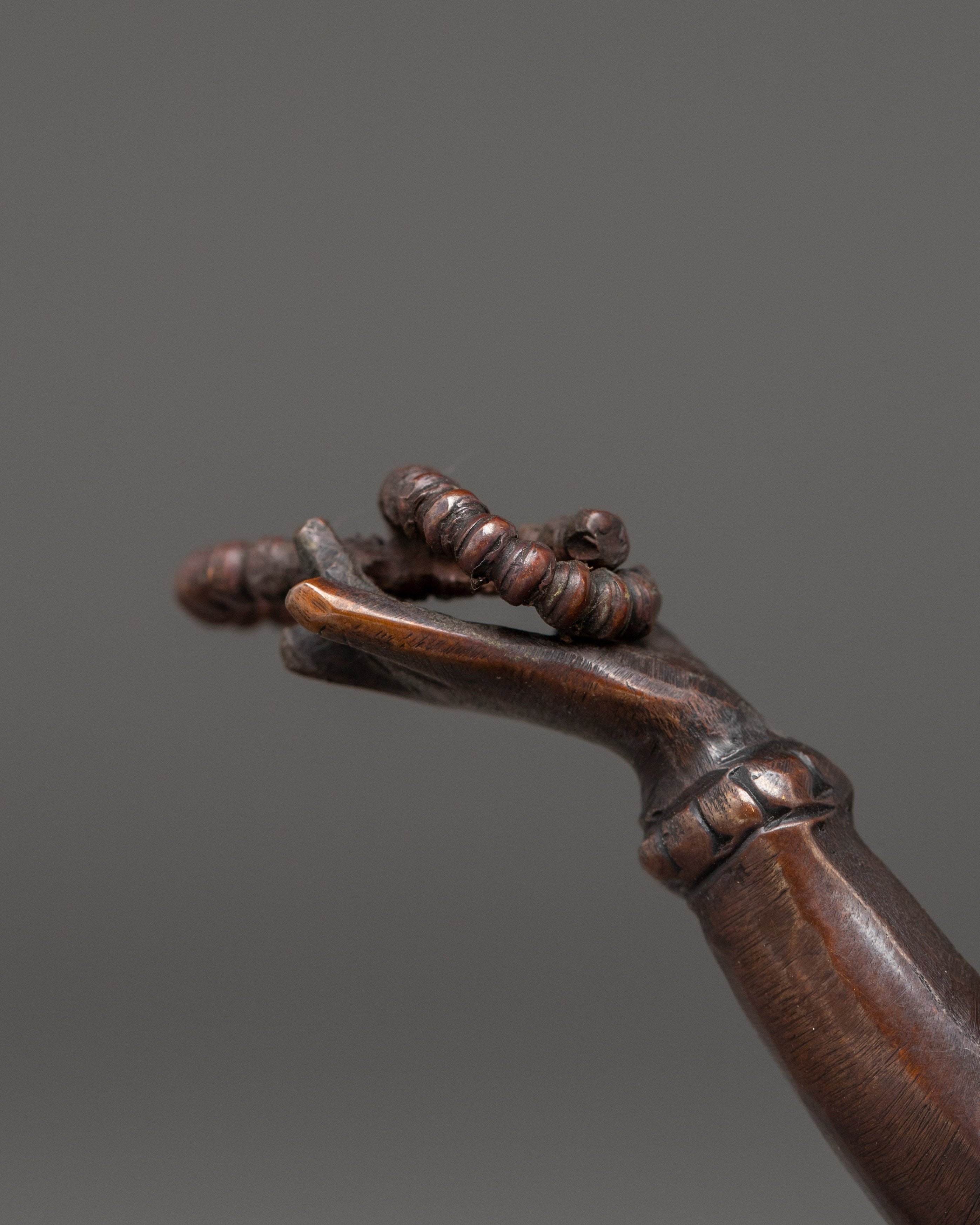 Saraswati Statue in Oxidized Copper | Symbol of Wisdom and Creativity