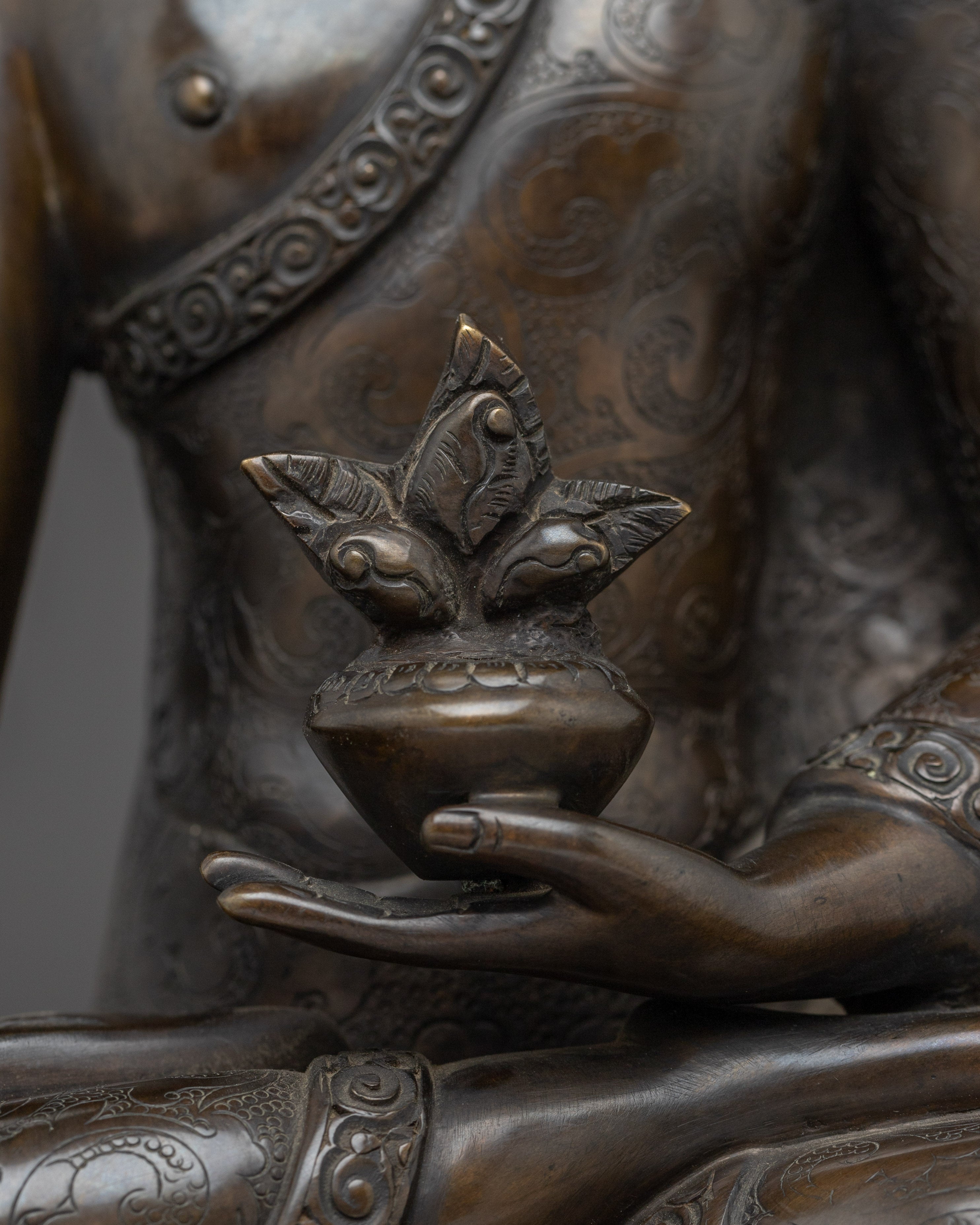 Medicine Buddha, Healing Statue | Nepali Handcrafted Icon