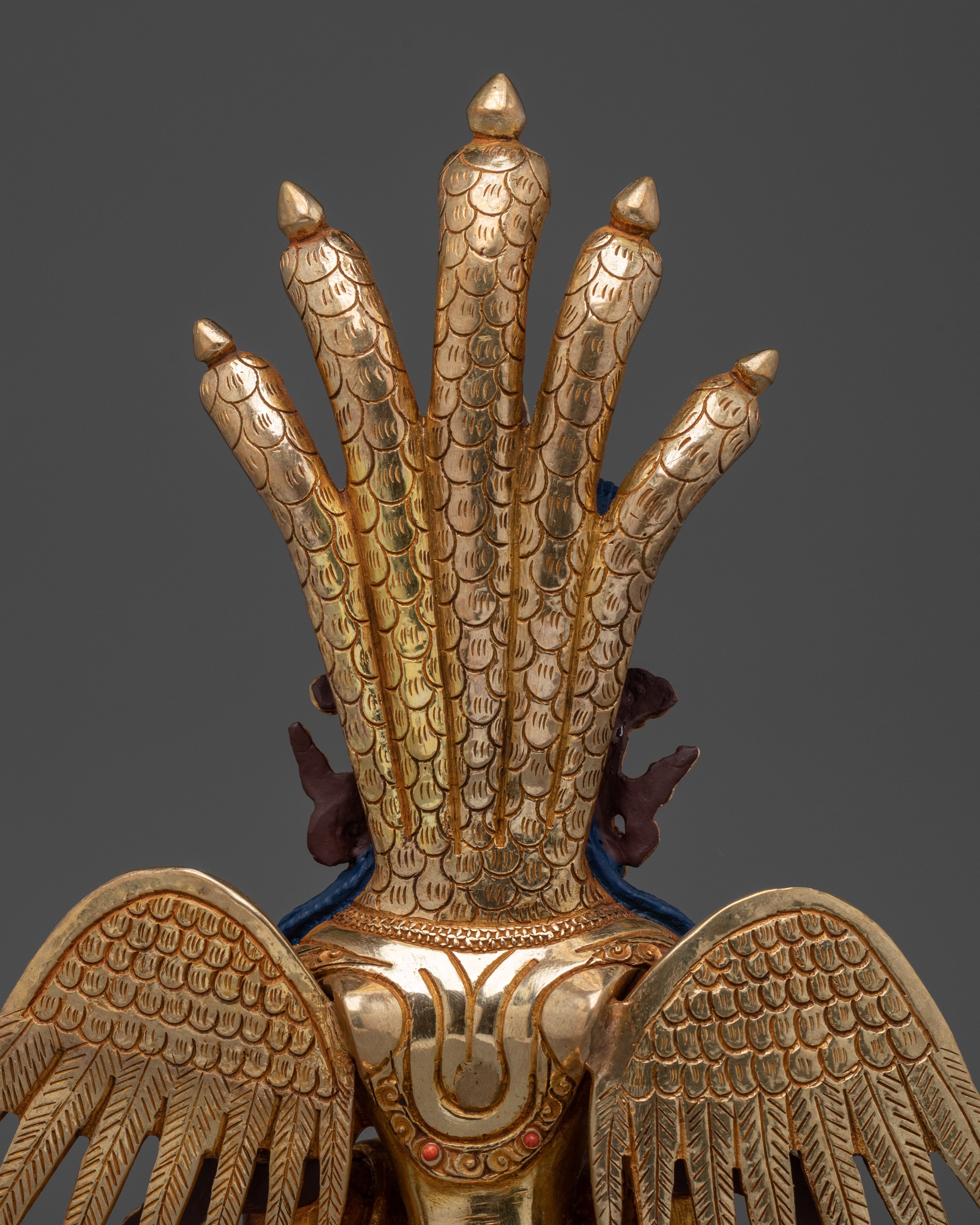 Handmade Nagakanya Statue: Protector of the Esoteric Teachings