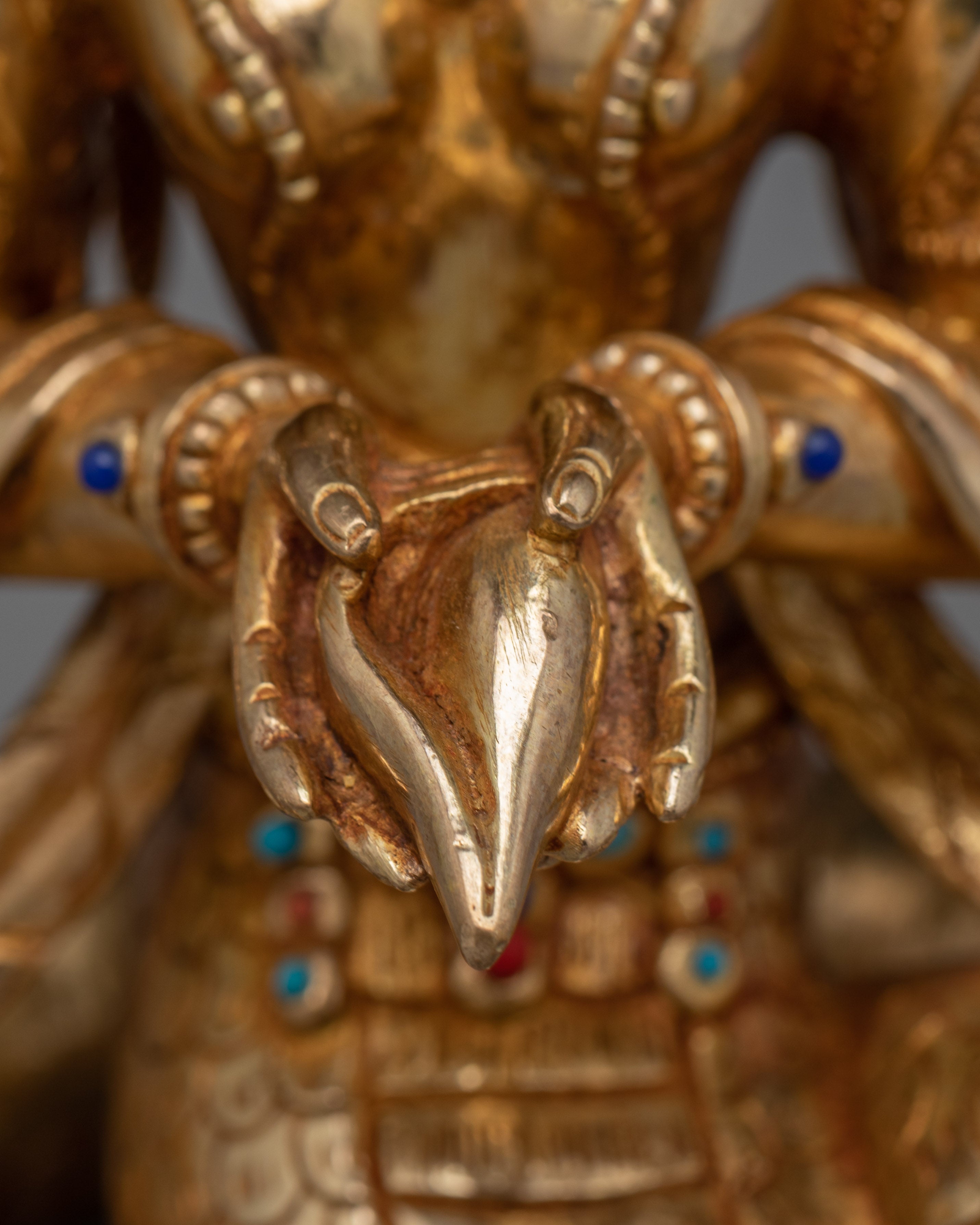 Handmade Nagakanya Statue: Protector of the Esoteric Teachings