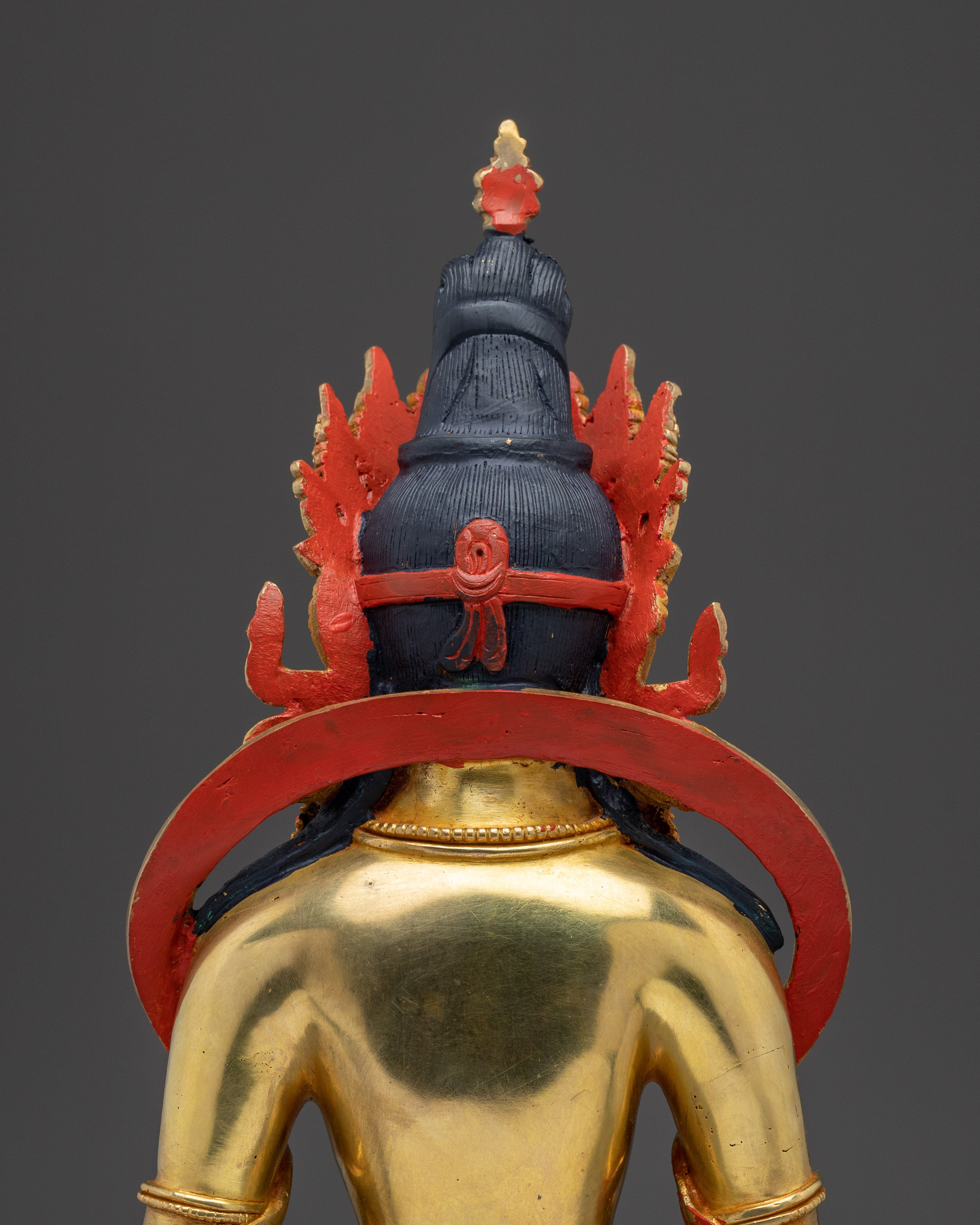 Golden Amitayus Statue for Spirituality