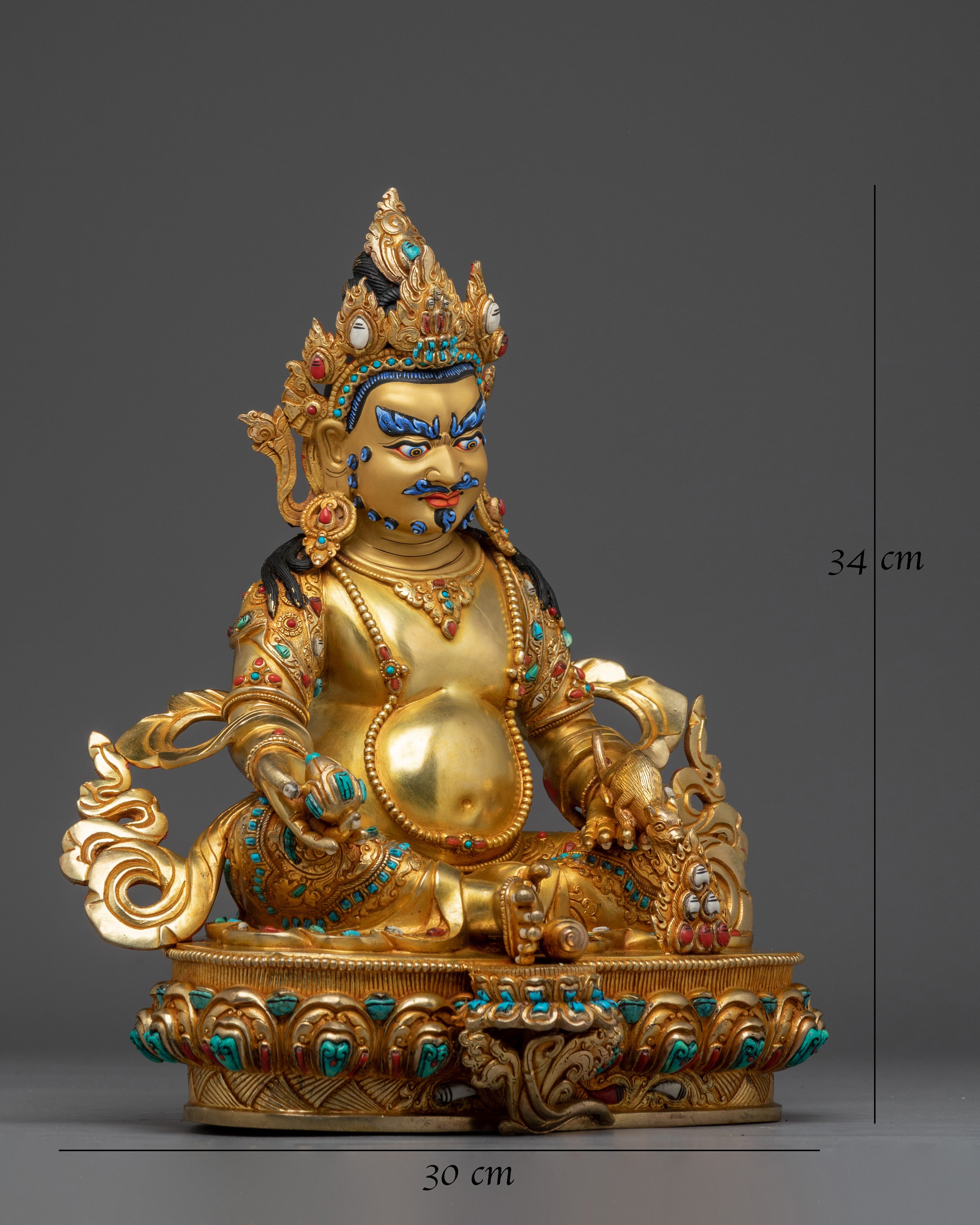 Dzambhala Statue: The Wealth Lord