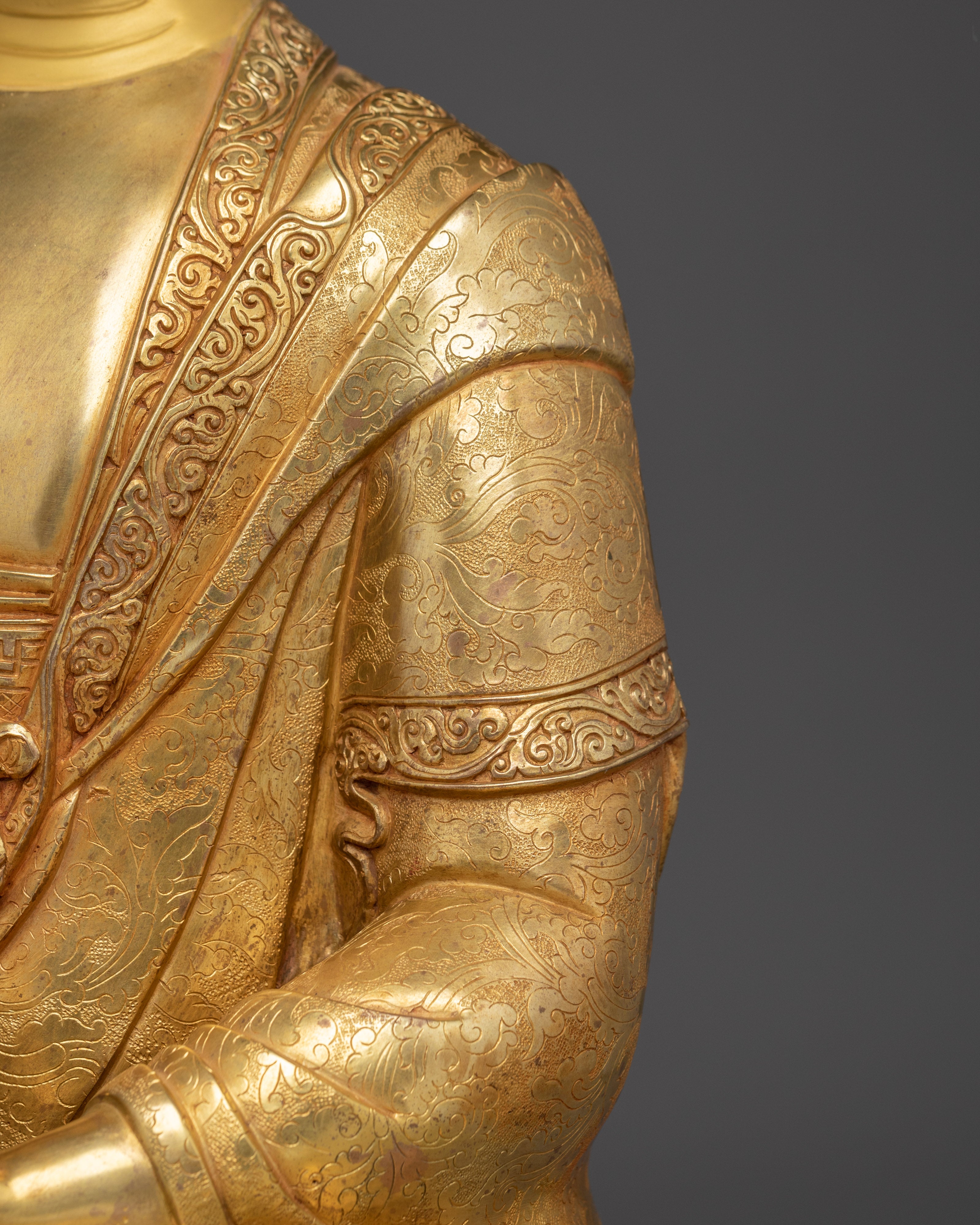 Suparakirtita Namashri Buddha Copper Statue