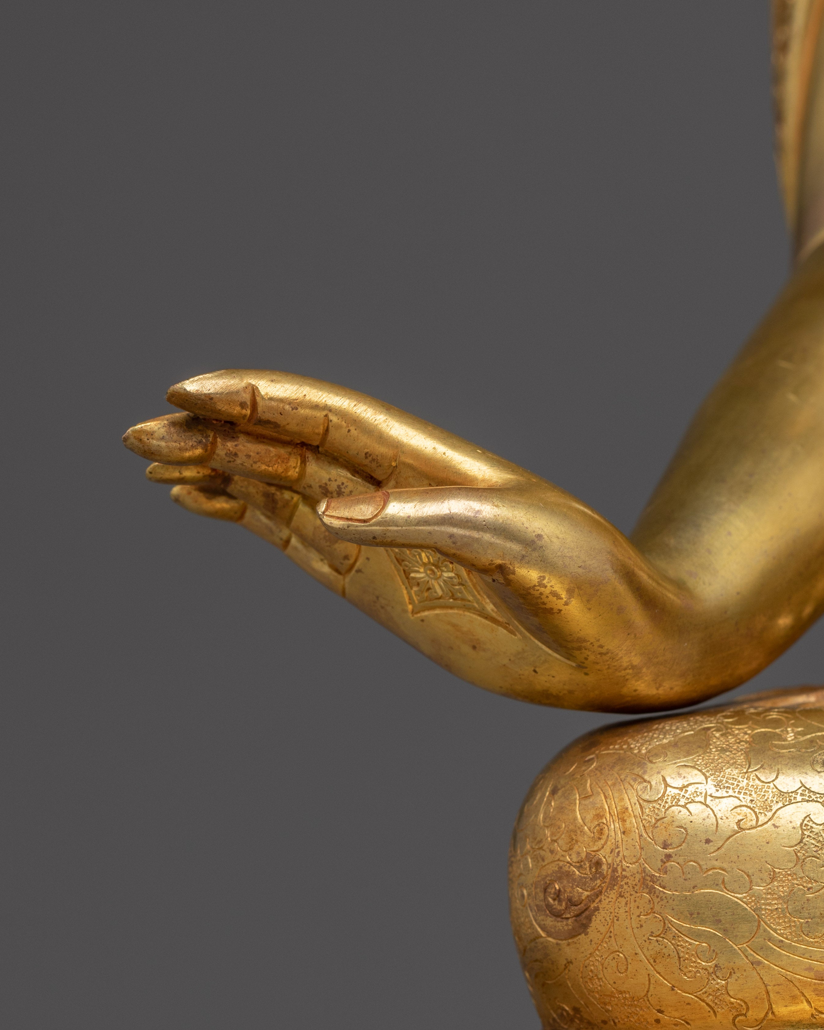 Suparakirtita Namashri Buddha Copper Statue