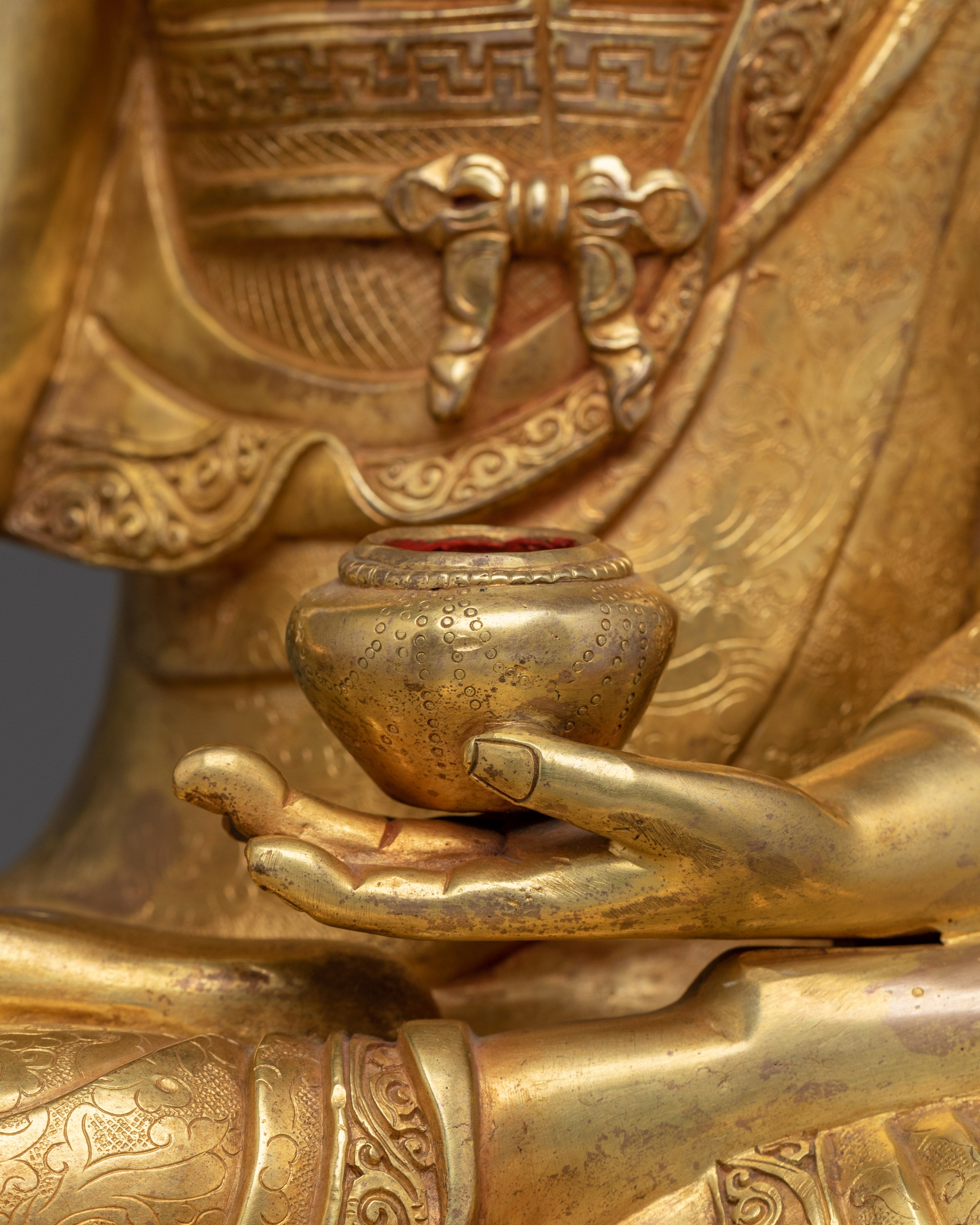 Suparakirtita Namashri Buddha Copper Statue