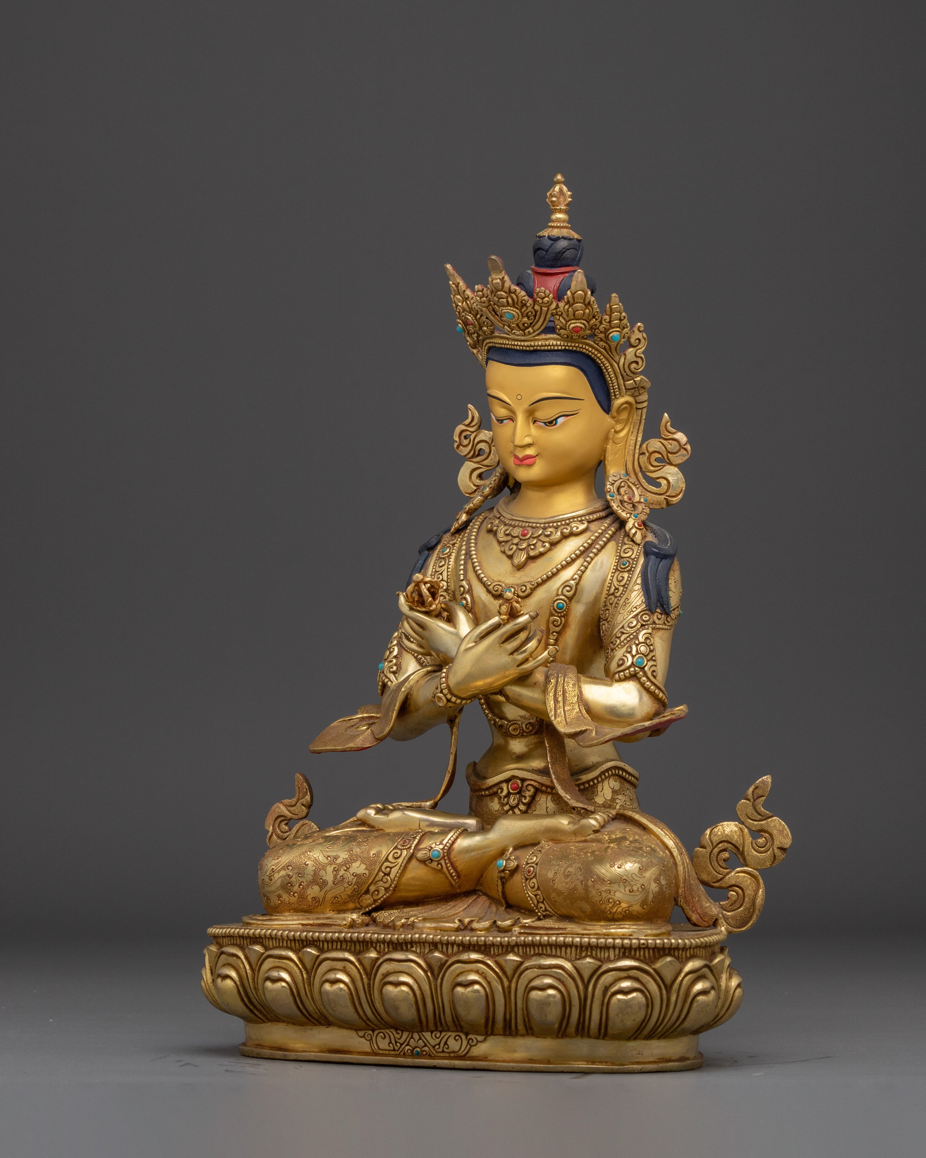 Vajradhara Statue: Vajrayana Buddhism Buddha