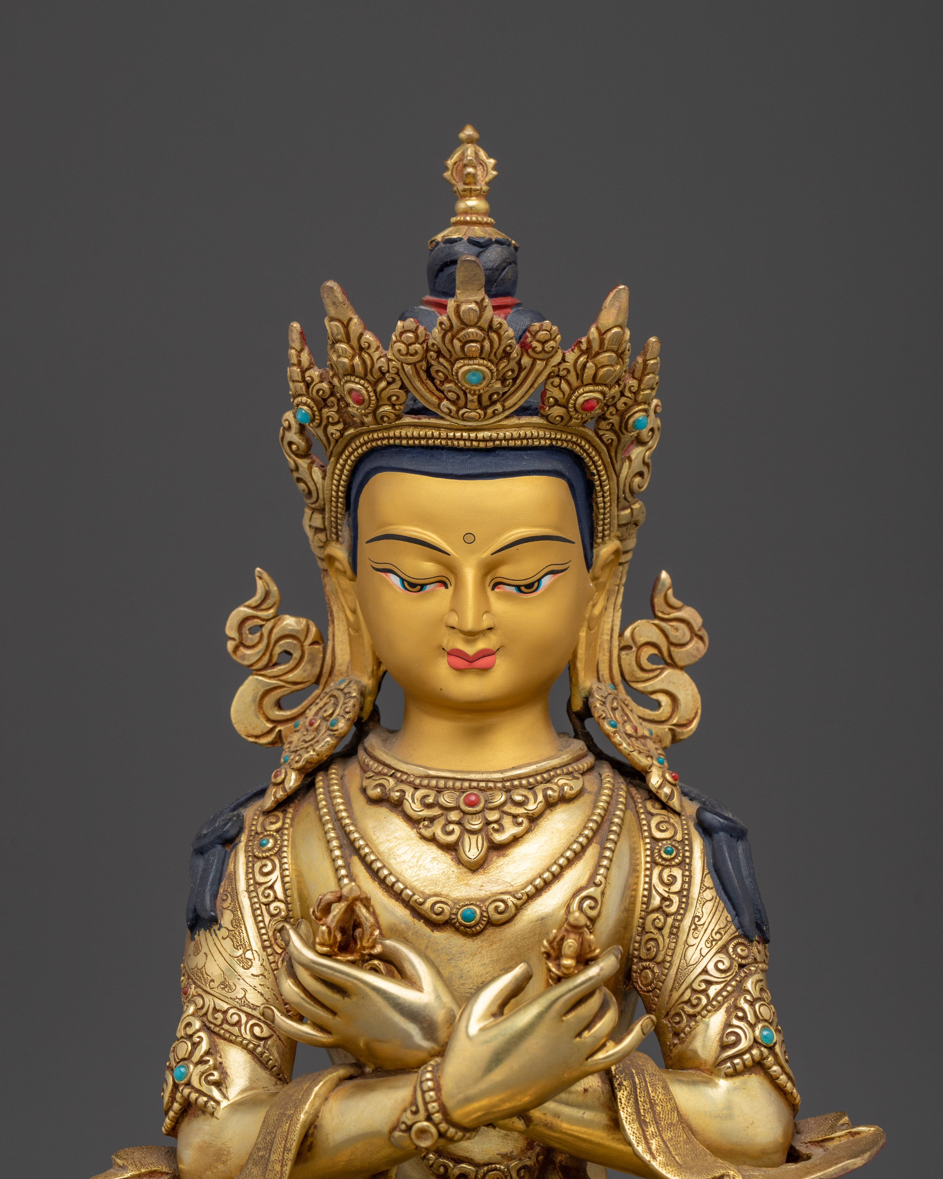 Vajradhara Statue: Vajrayana Buddhism Buddha