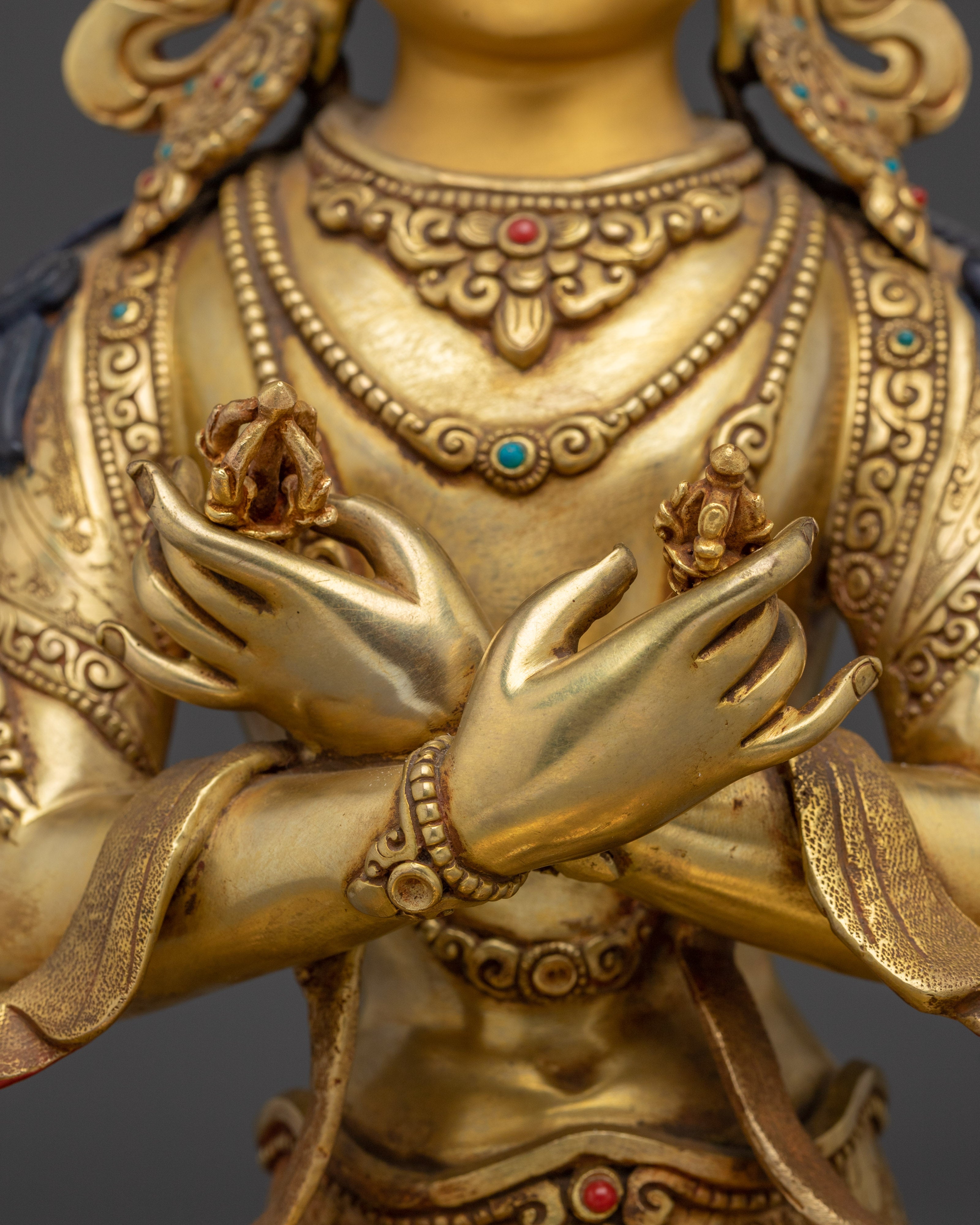 Vajradhara Statue: Vajrayana Buddhism Buddha