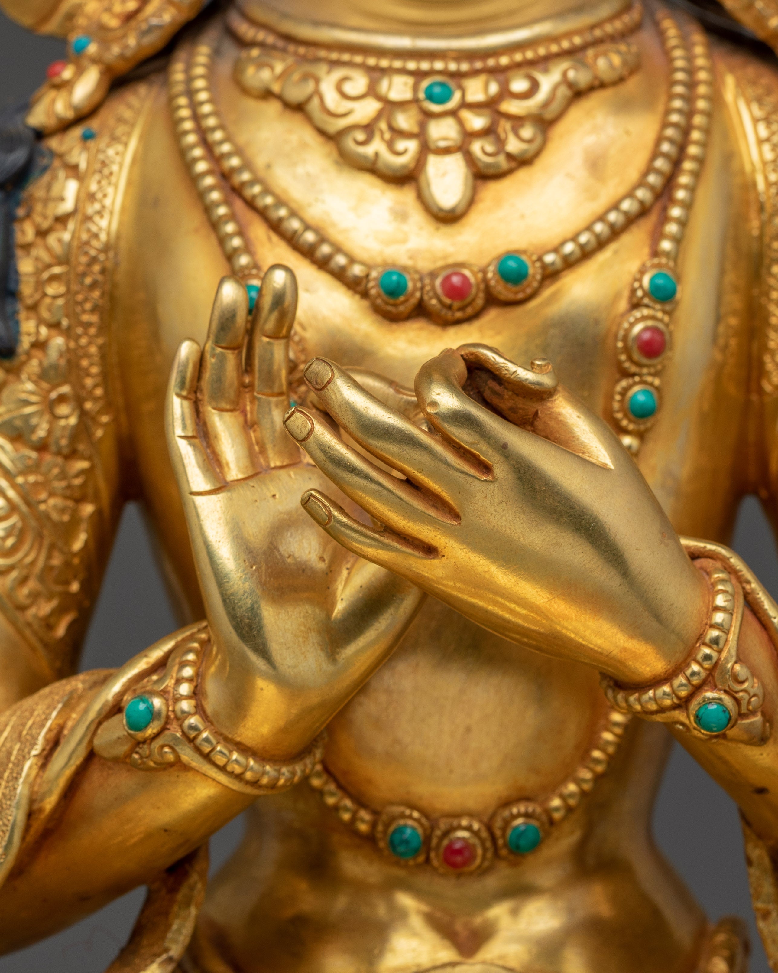 Manjushri in Throne | Bodhisattva of Wisdom