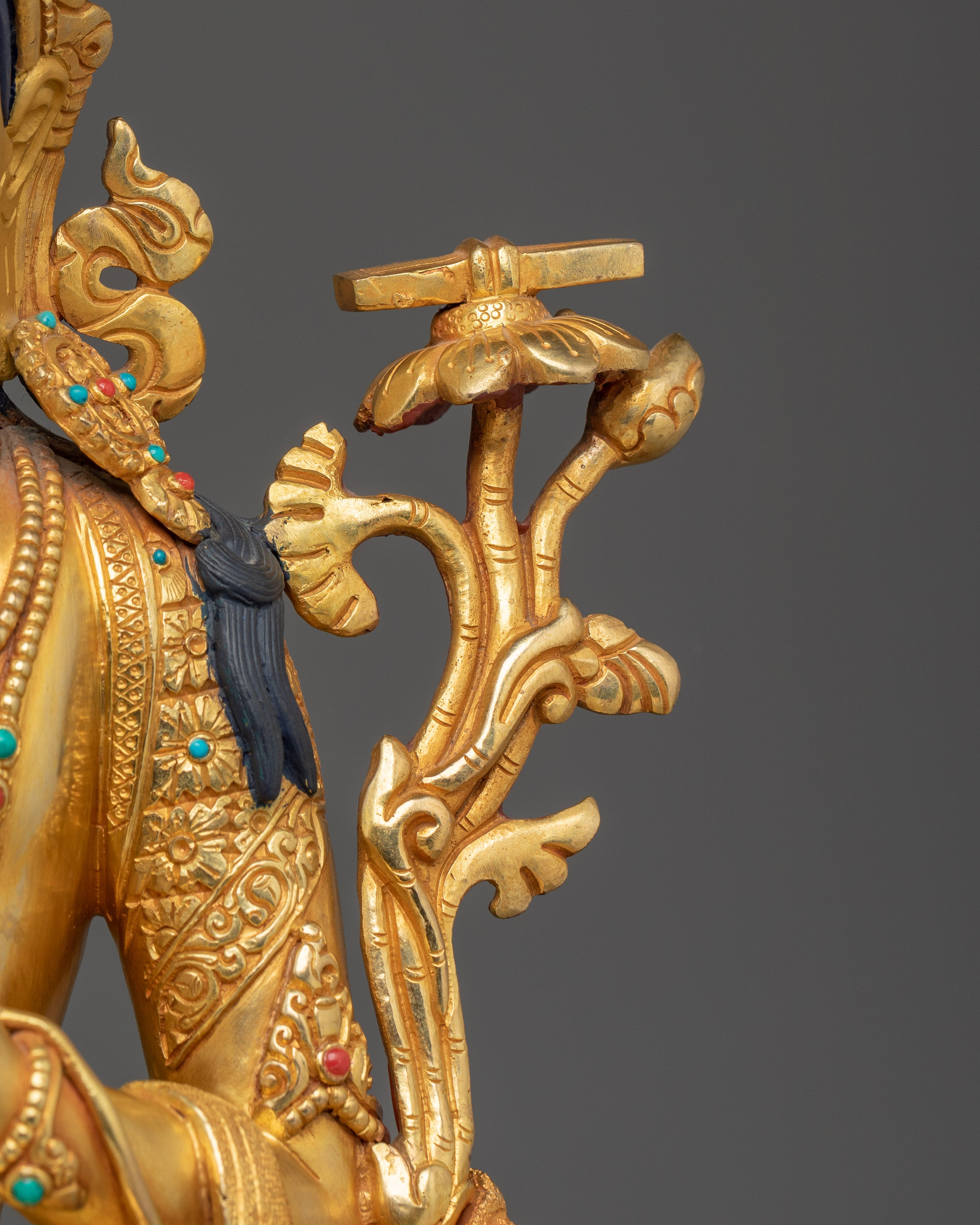 Manjushri in Throne | Bodhisattva of Wisdom