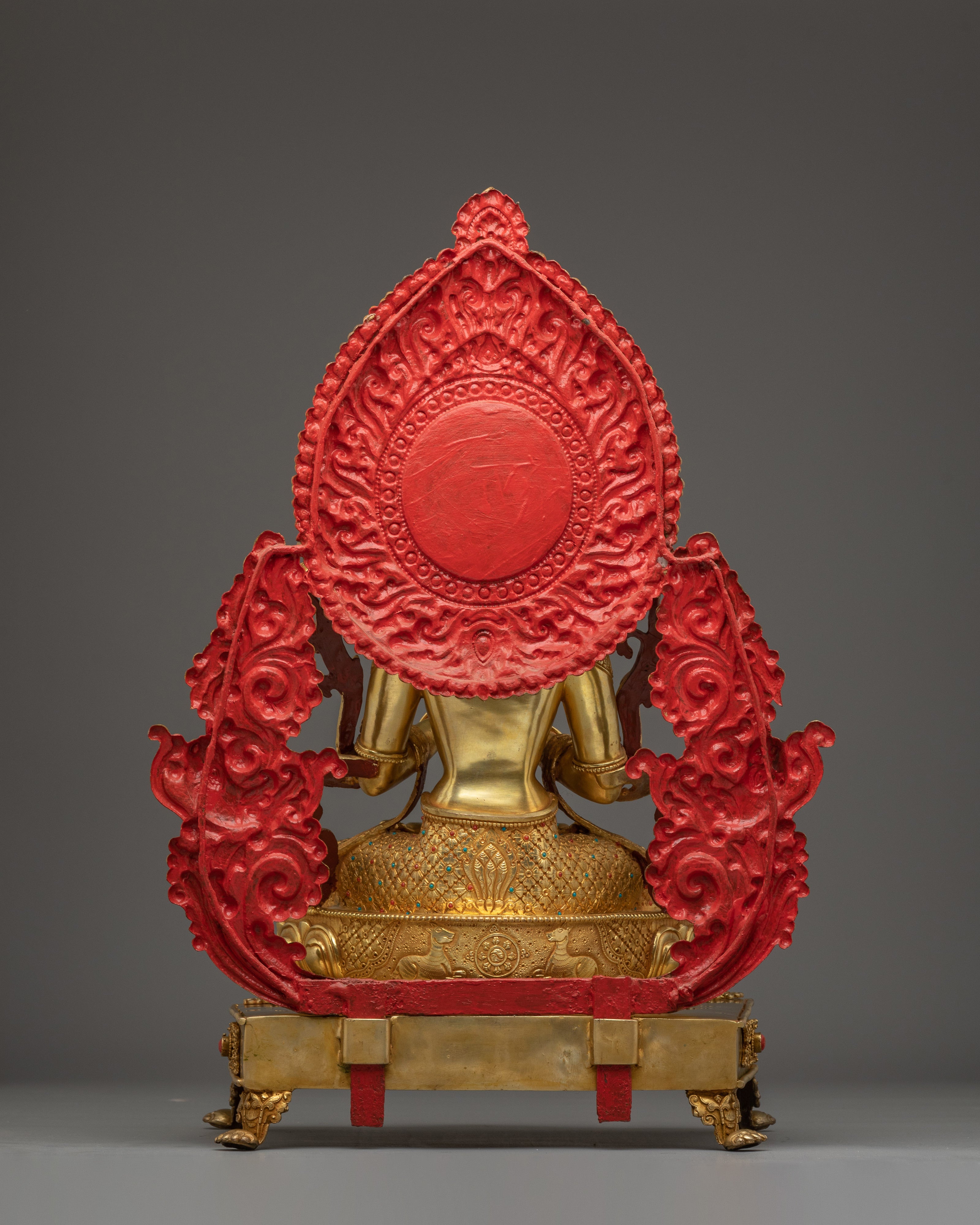 Manjushri in Throne | Bodhisattva of Wisdom