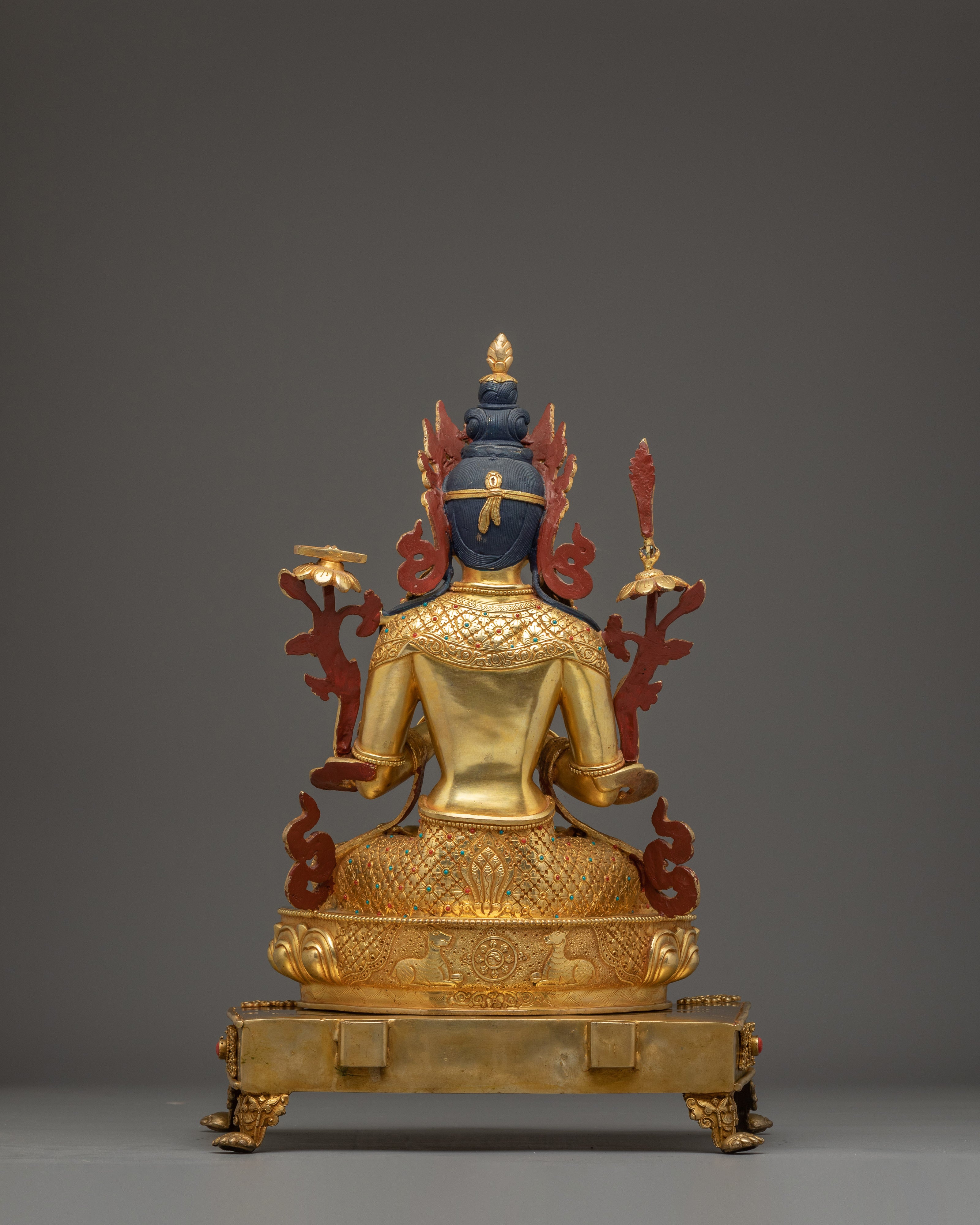 Manjushri in Throne | Bodhisattva of Wisdom