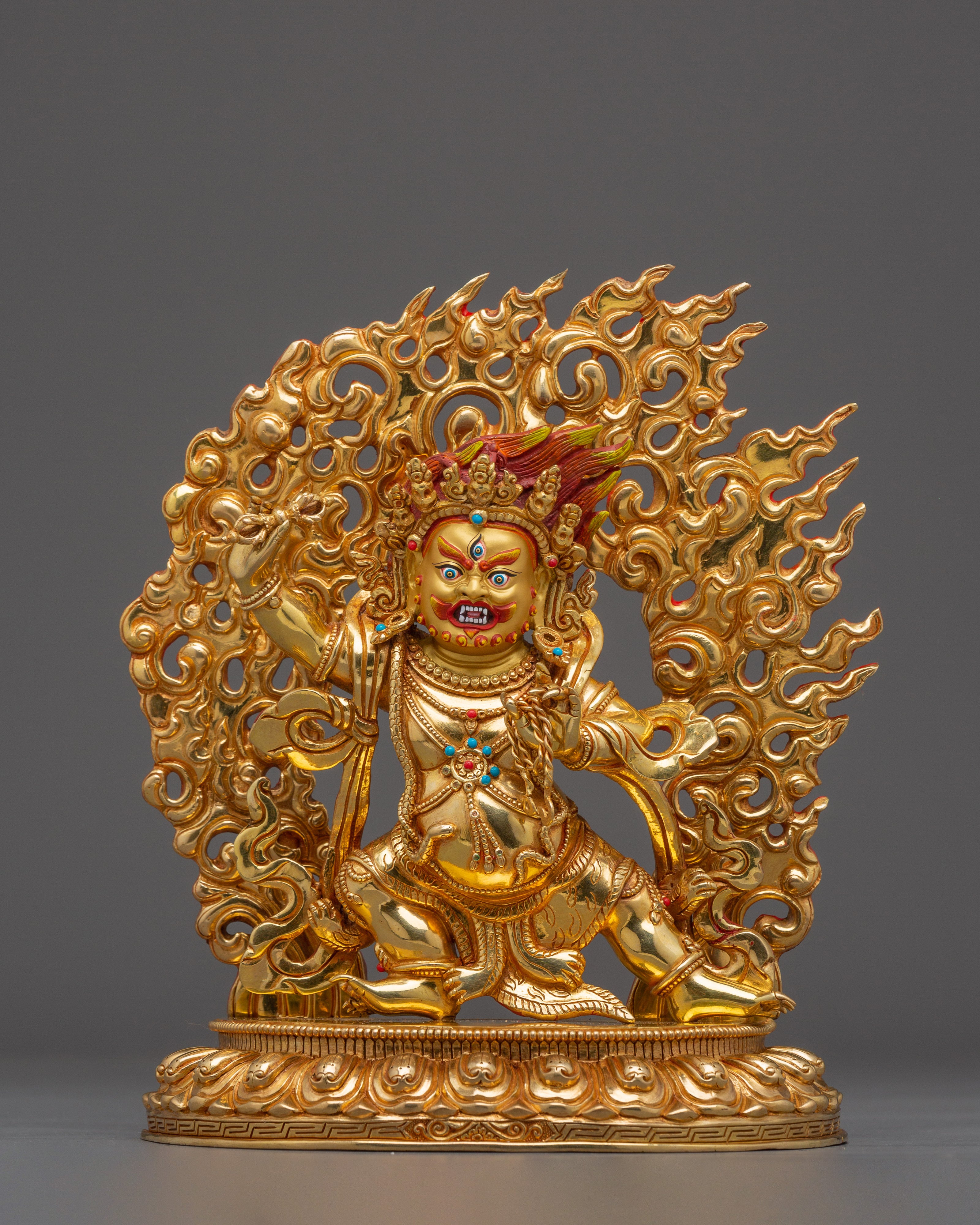 Wrathful Deity Vajrapani Art