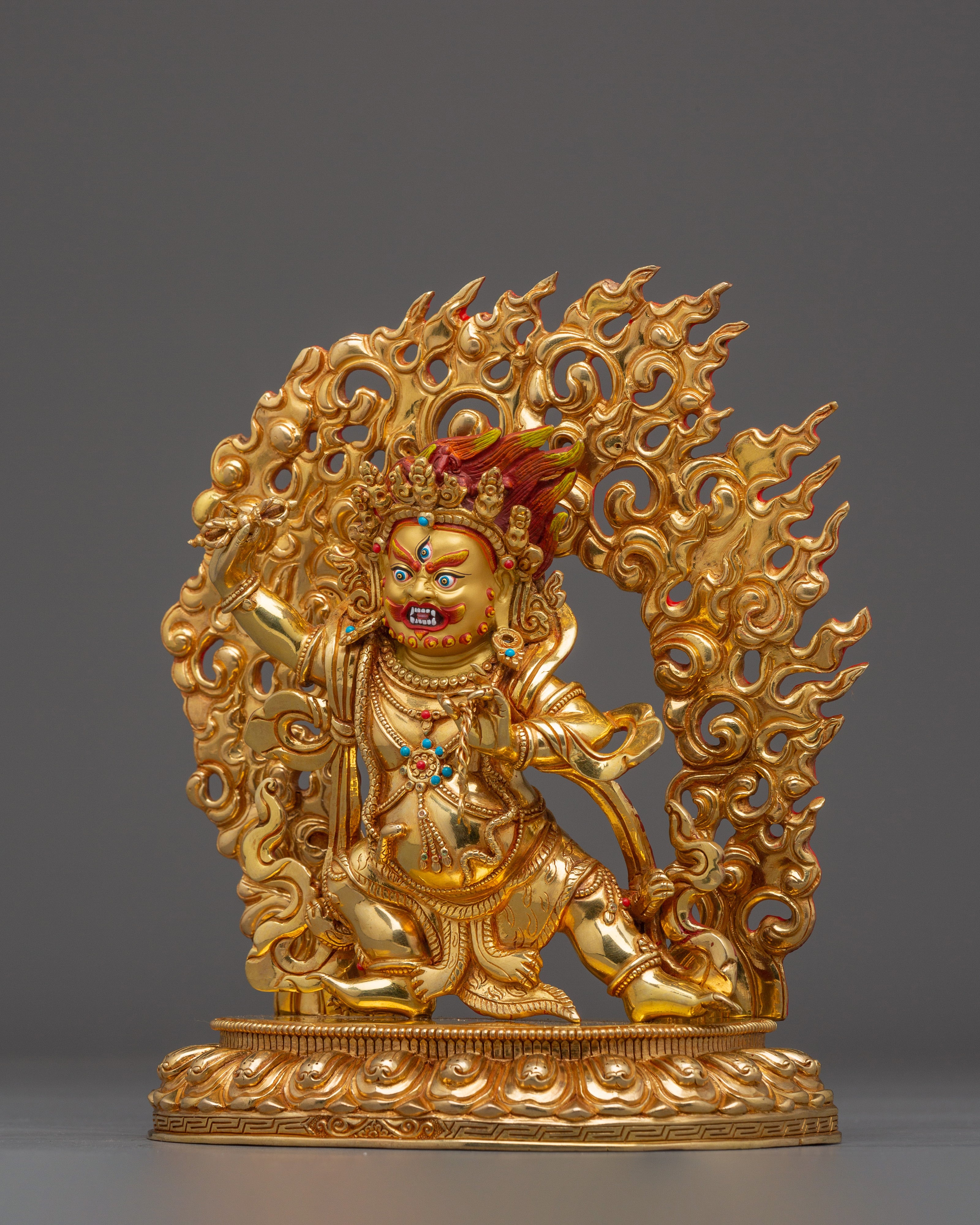 Wrathful Deity Vajrapani Art | Vajrayana Protector