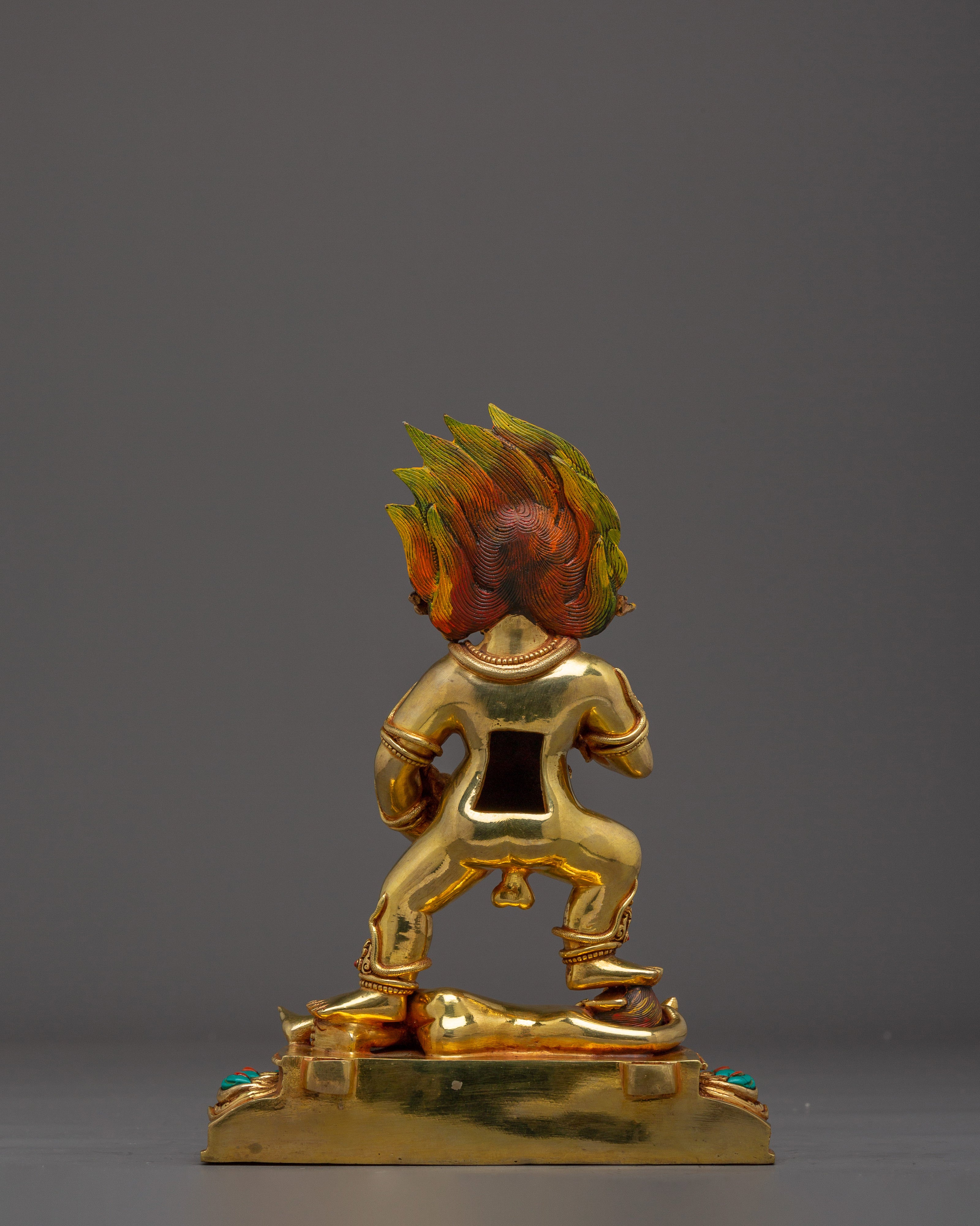 Wealth Deity Black Dzambhala Art | Guardian of the Wealth