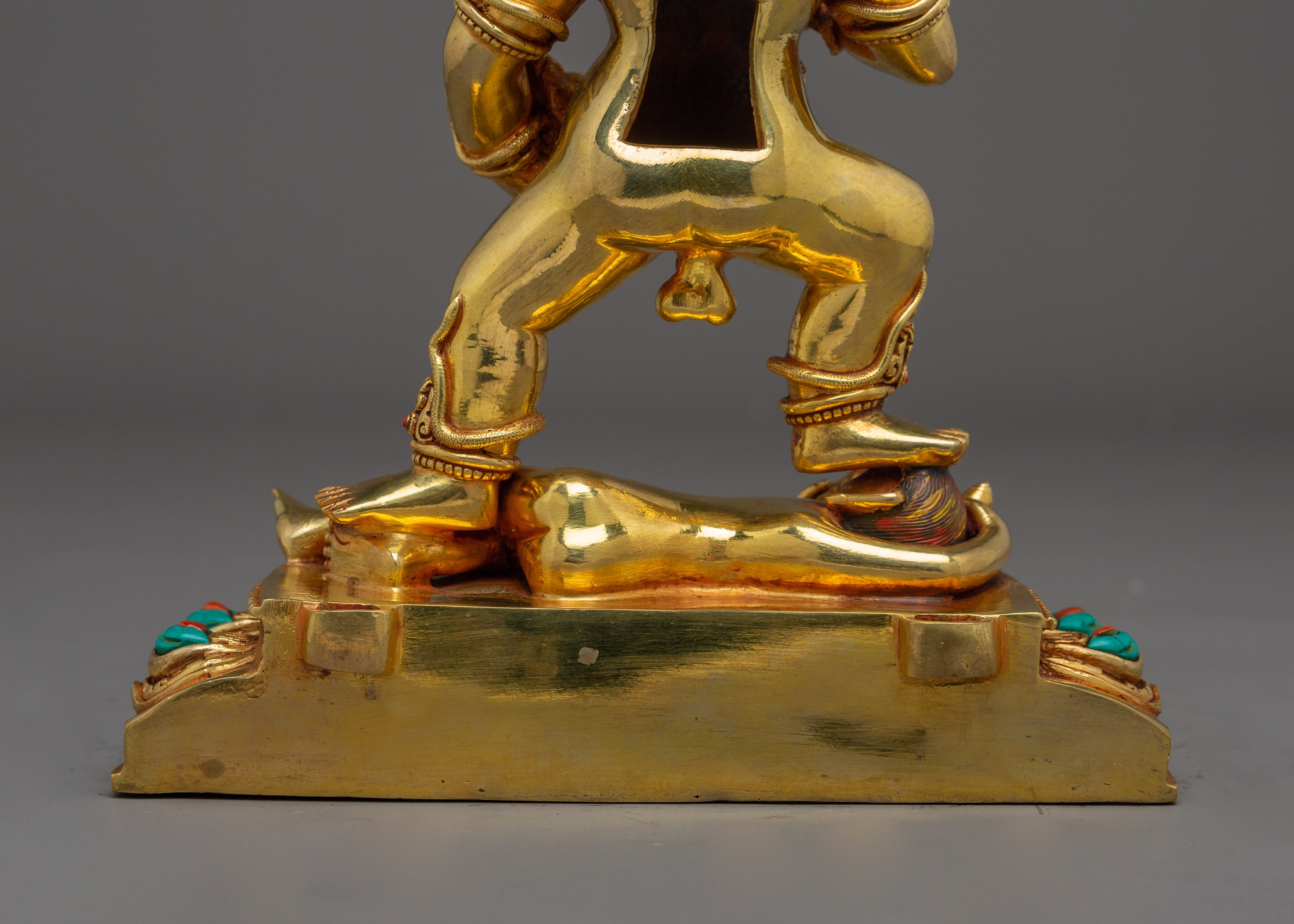 Wealth Deity Black Dzambhala Art | Guardian of the Wealth