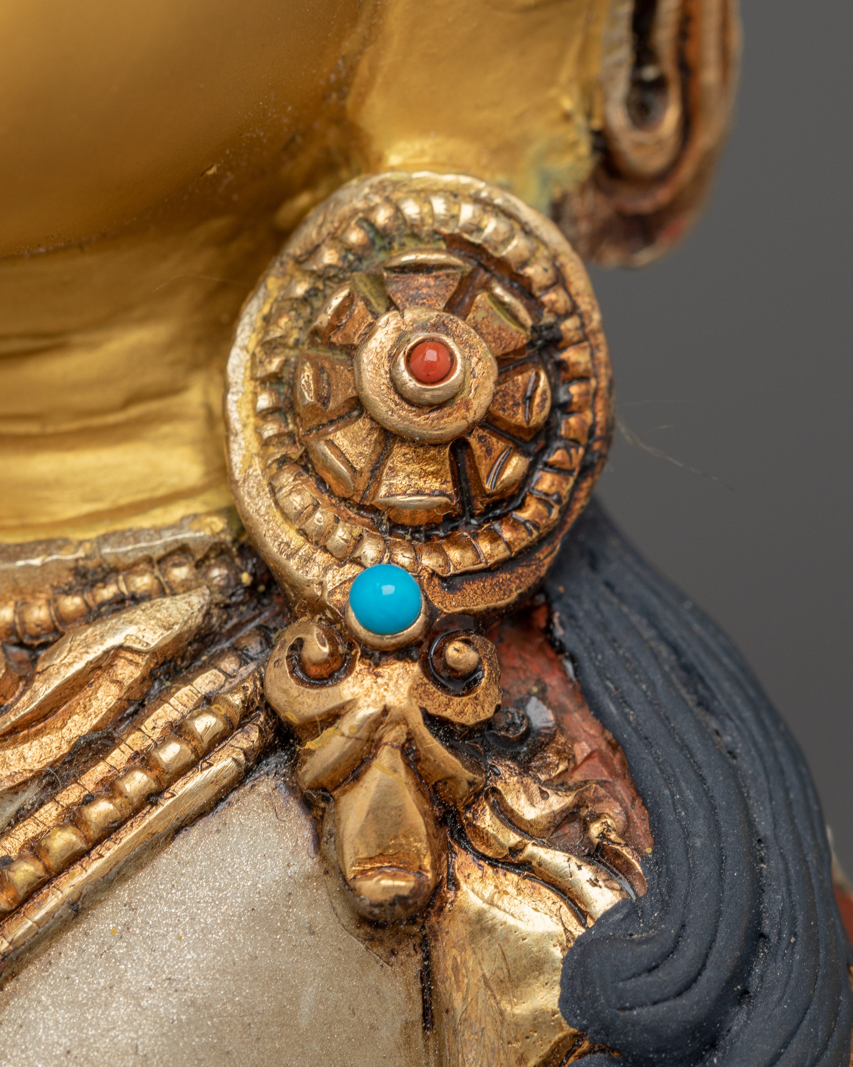 Vajrasattva, Tantric Purifier and Wisdom Deity | Nepali Handcrafted Icon