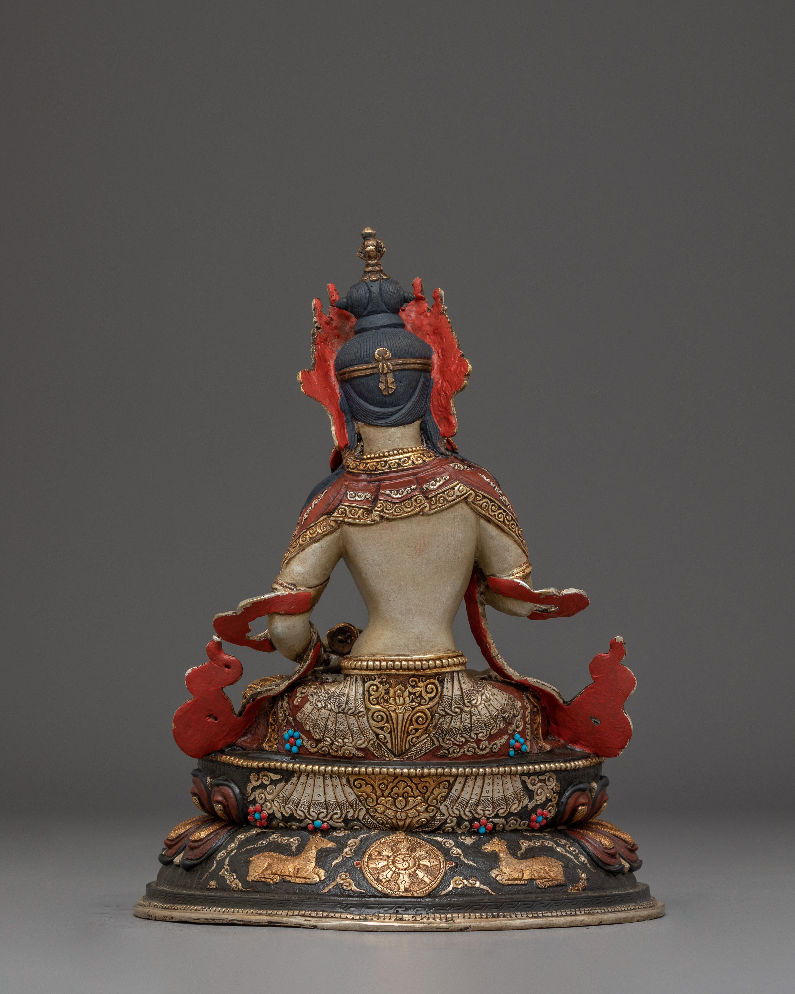 Vajrasattva, Tantric Purifier and Wisdom Deity | Nepali Handcrafted Icon