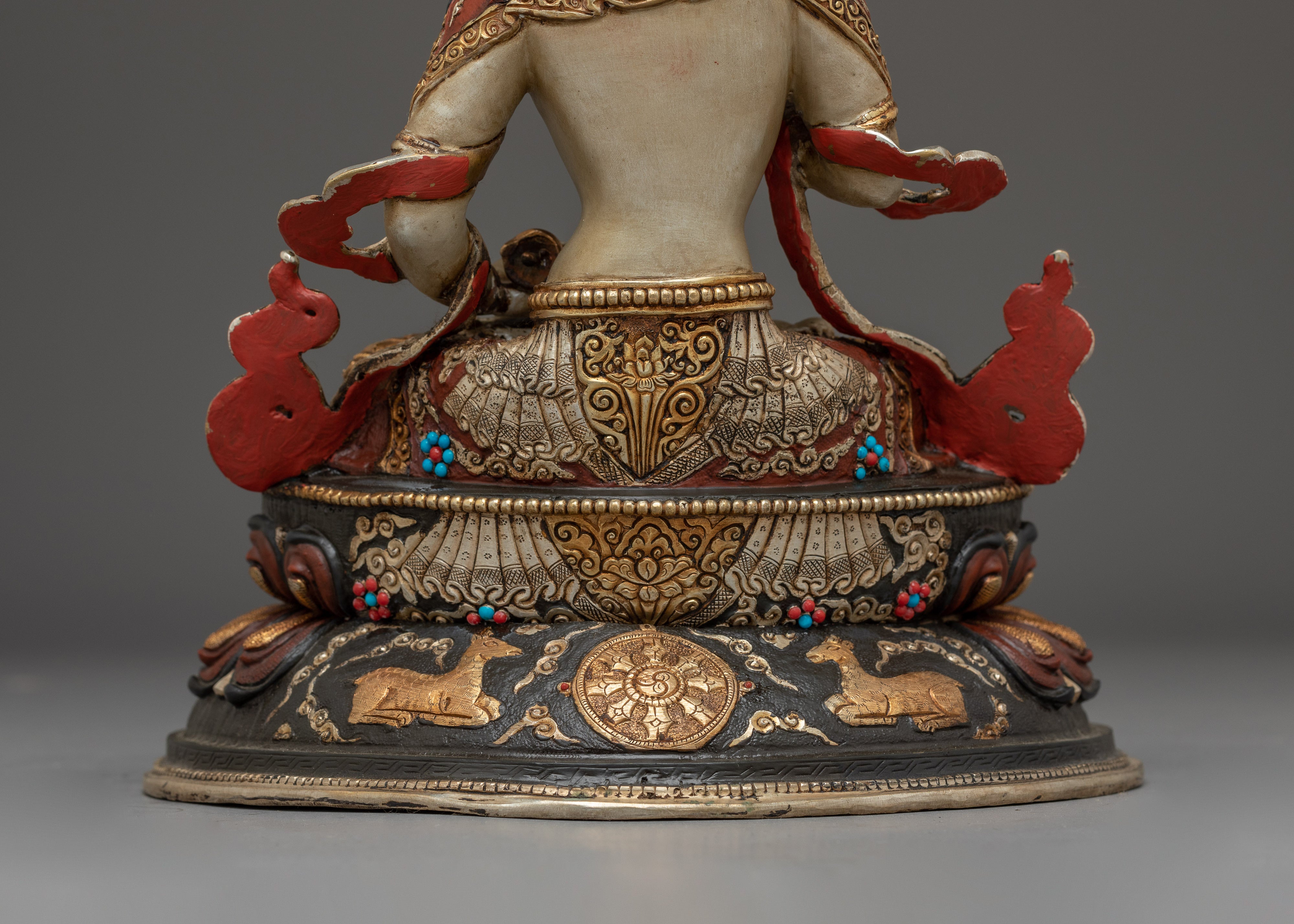 Vajrasattva, Tantric Purifier and Wisdom Deity | Nepali Handcrafted Icon