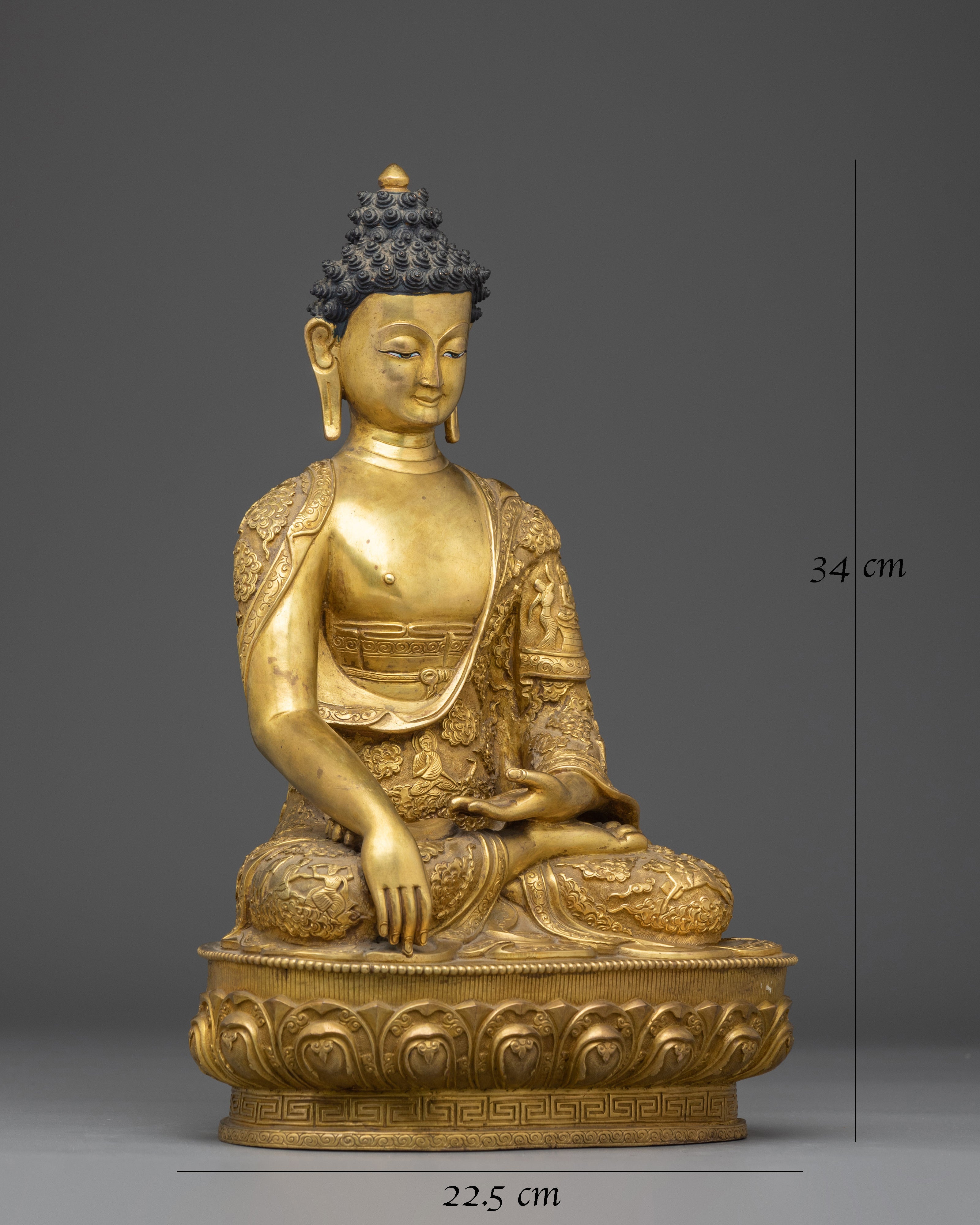 Shakyamuni Buddha Statue: Traditional Gautama Buddha