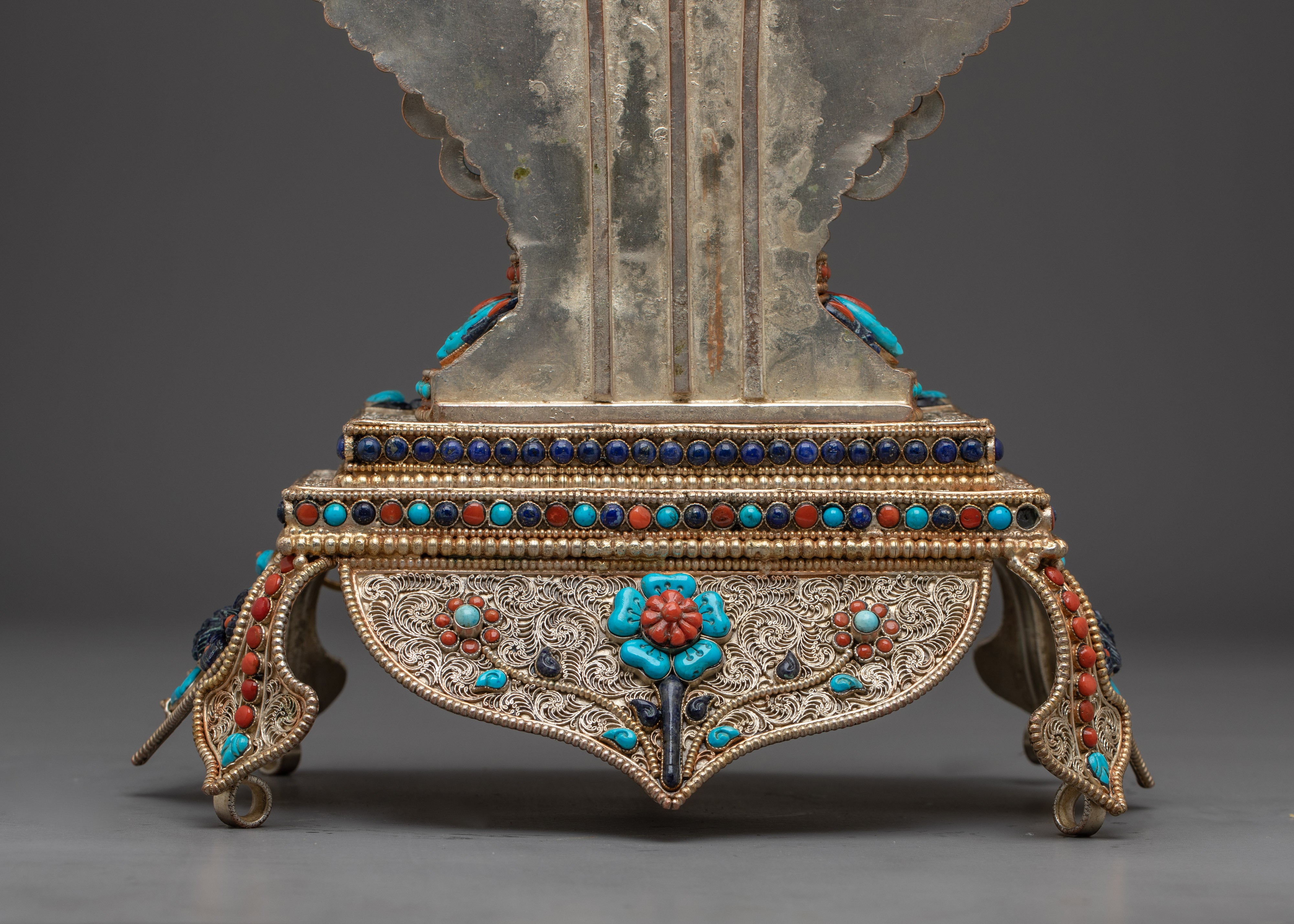 1000 Armed Chenrezig With Gemstone Inlaid | Nepalese art for deep meditation