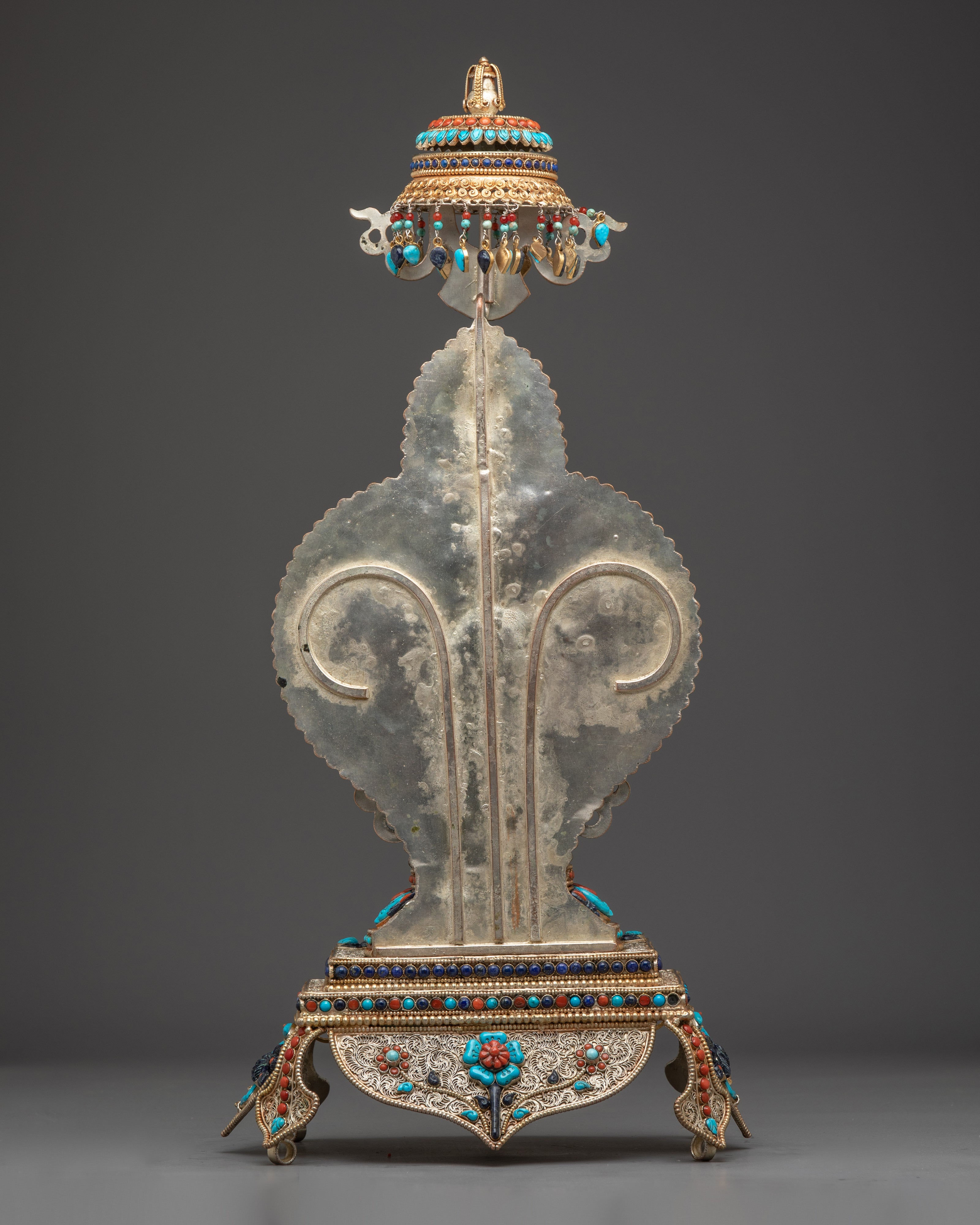 1000 Armed Chenrezig With Gemstone Inlaid | Nepalese art for deep meditation