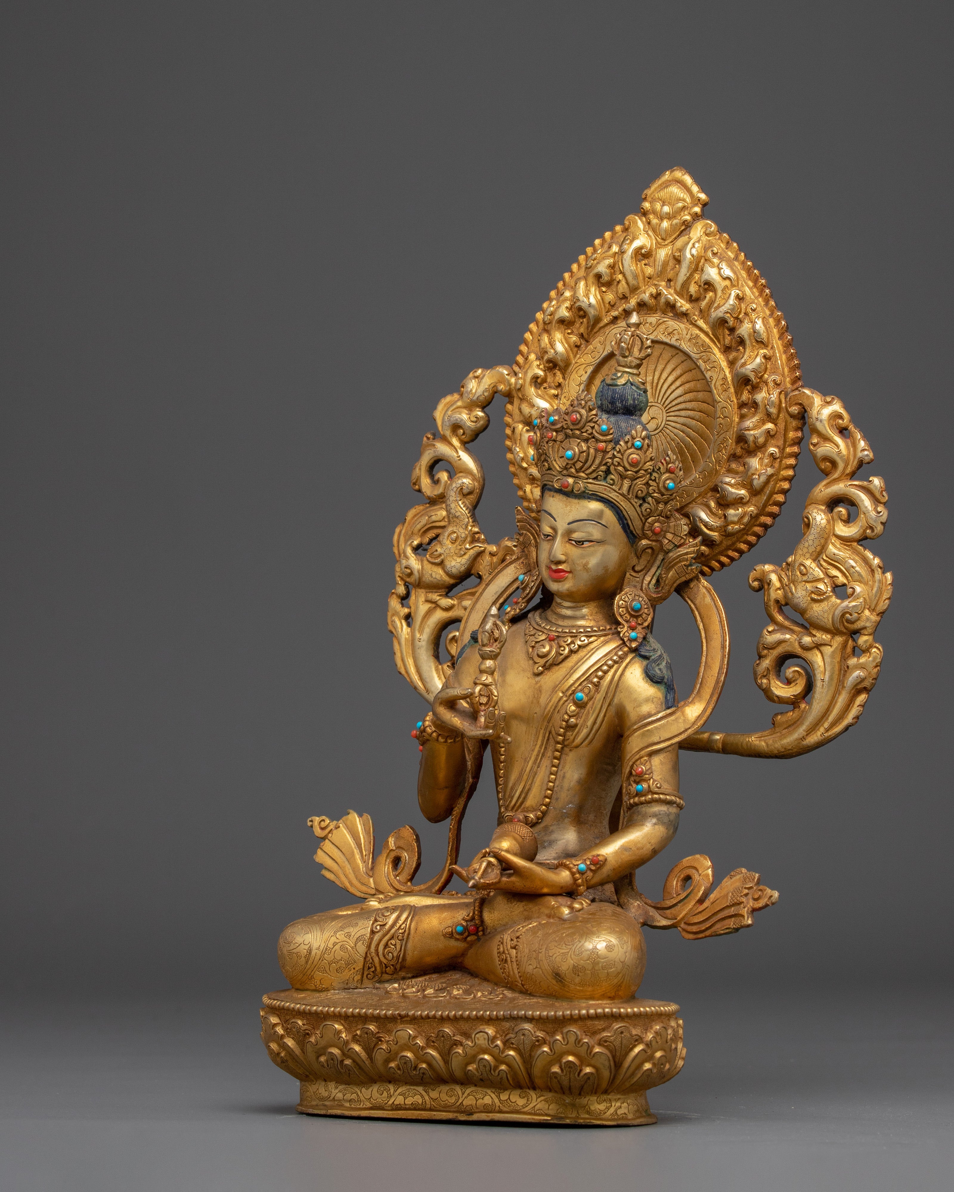 Vajrasattva Statue Buddhist Art for Spiritual Wisdom | Art for Purification