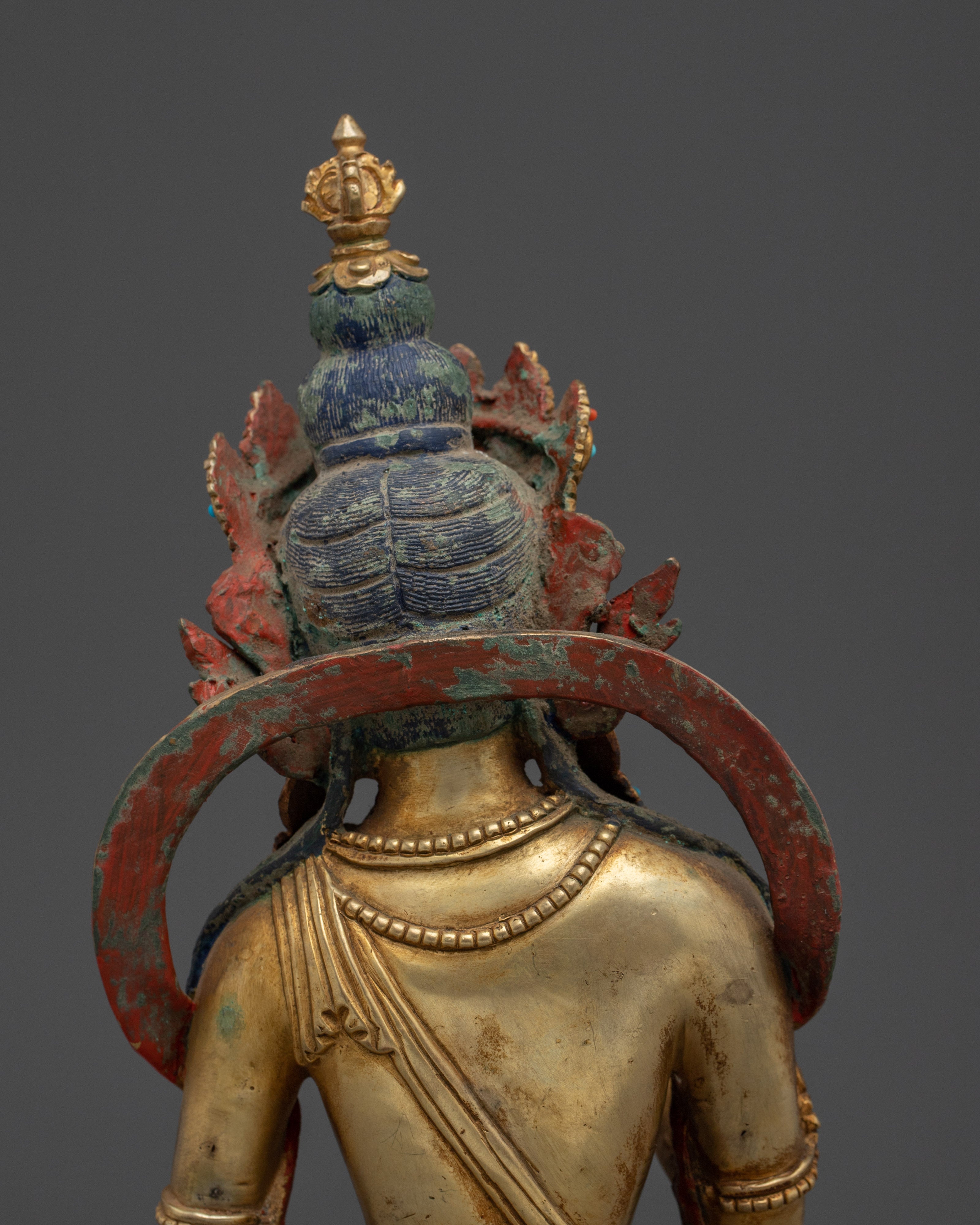 Vajrasattva Statue Buddhist Art for Spiritual Wisdom | Art for Purification