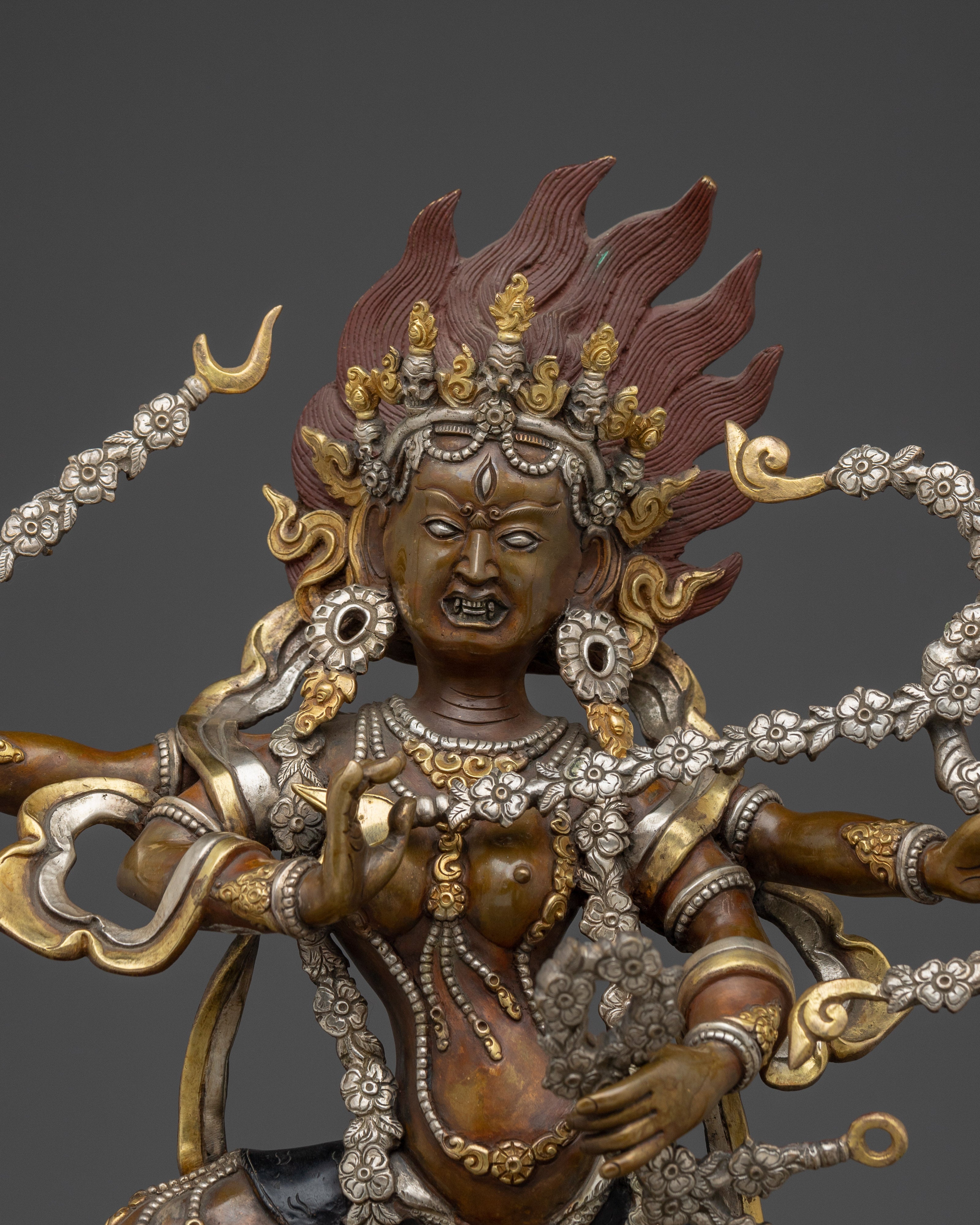 Kurukulla Art, Wrathful Compassion Deity | Buddhist Art from Nepal
