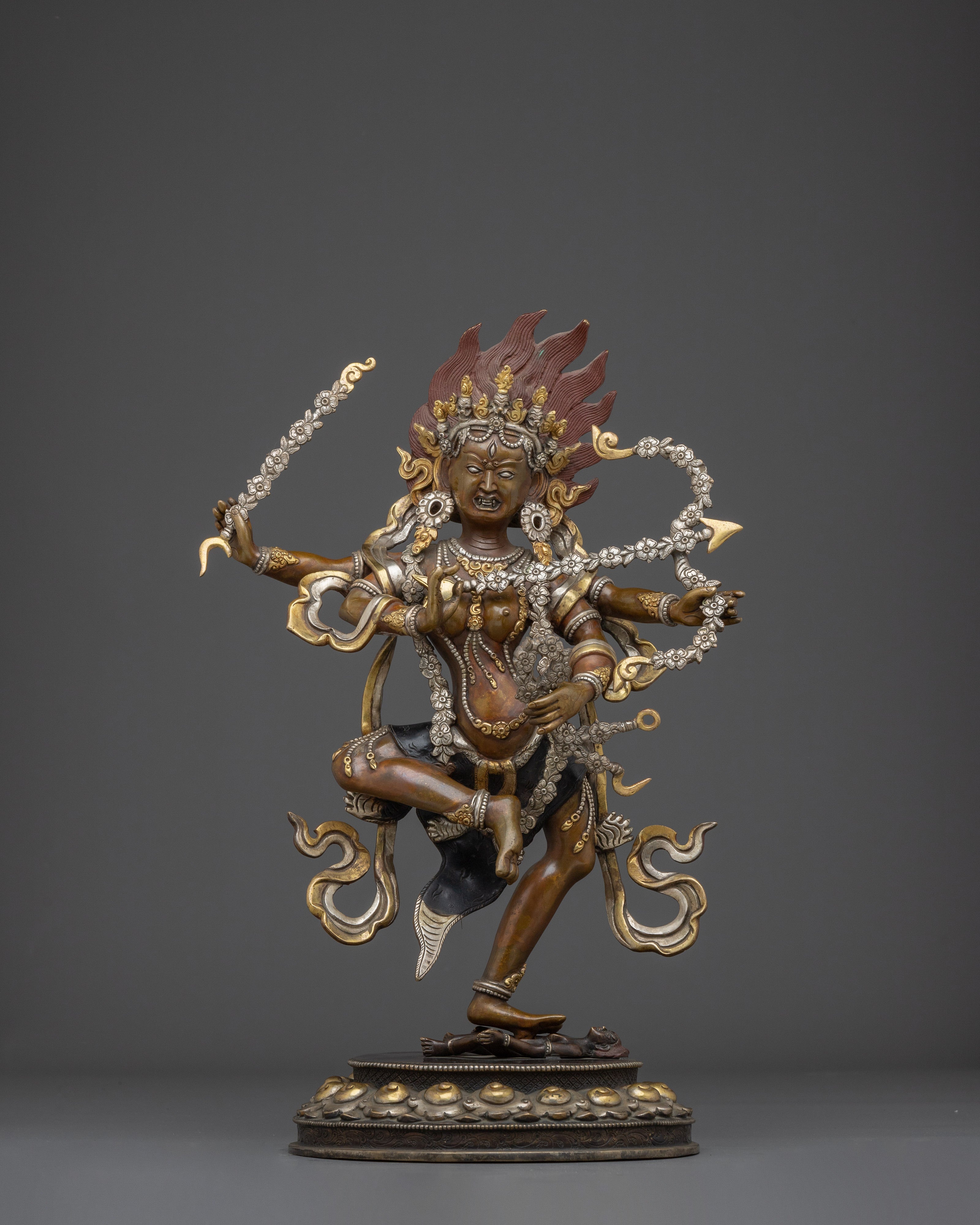 Kurukulla Art, Wrathful Compassion Deity | Buddhist Art from Nepal