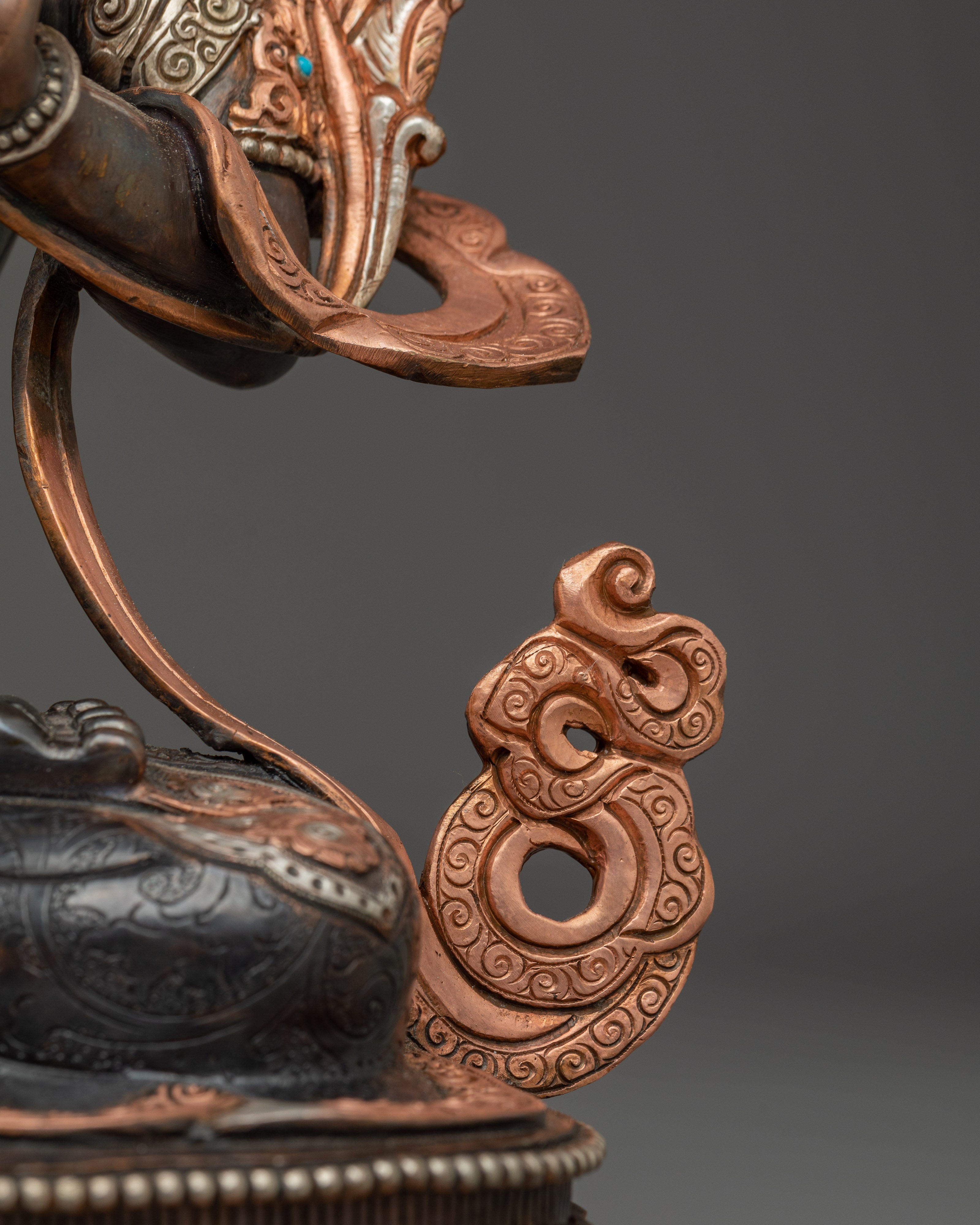 Seven-eyed Goddess White Tara Statue | Buddhist Healing Goddess