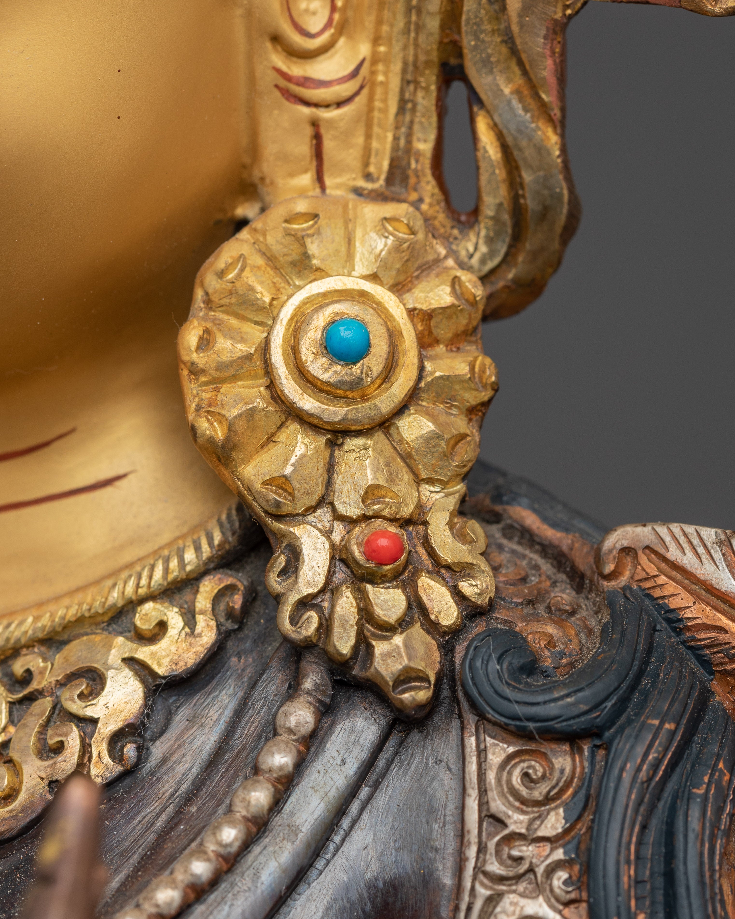 Seven-eyed Goddess White Tara Statue | Buddhist Healing Goddess