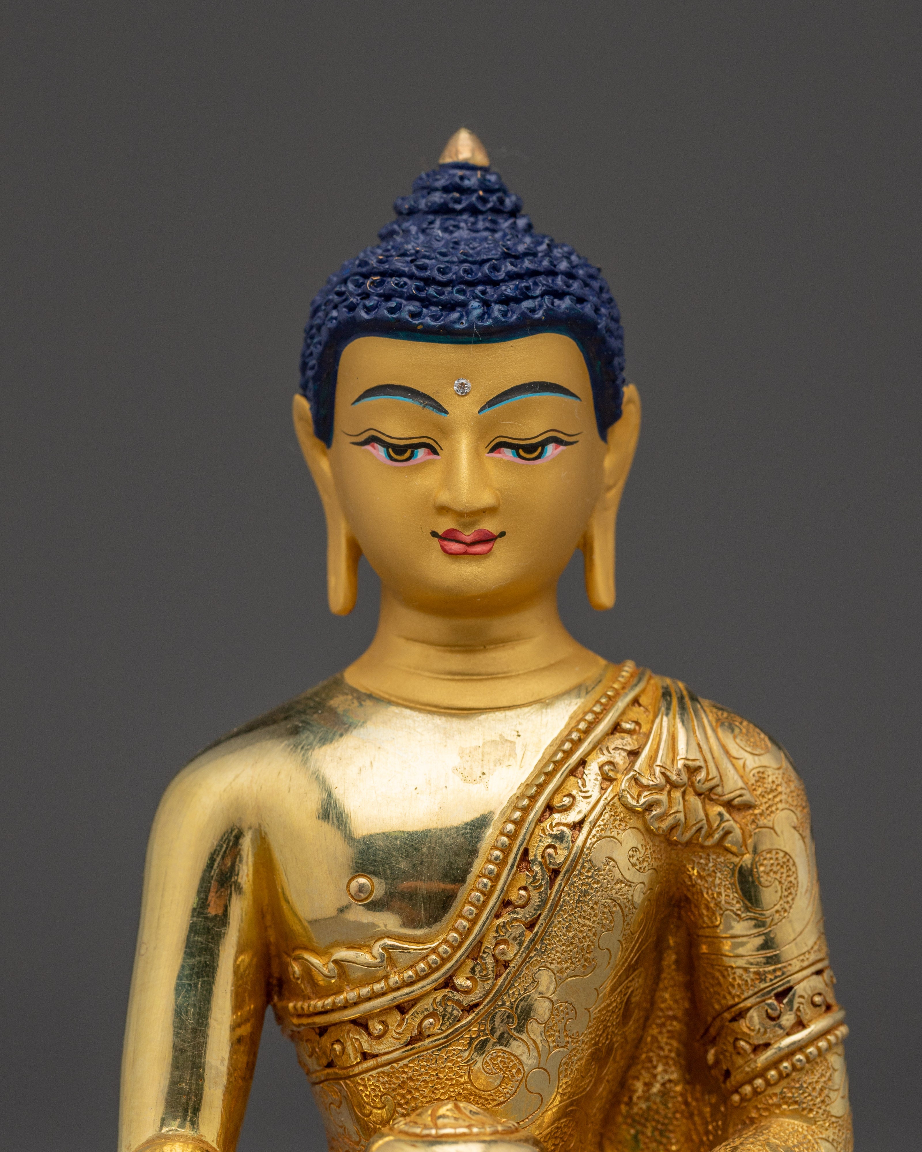 Himalayan Shakyamuni Buddha Statue | Meditation Icon