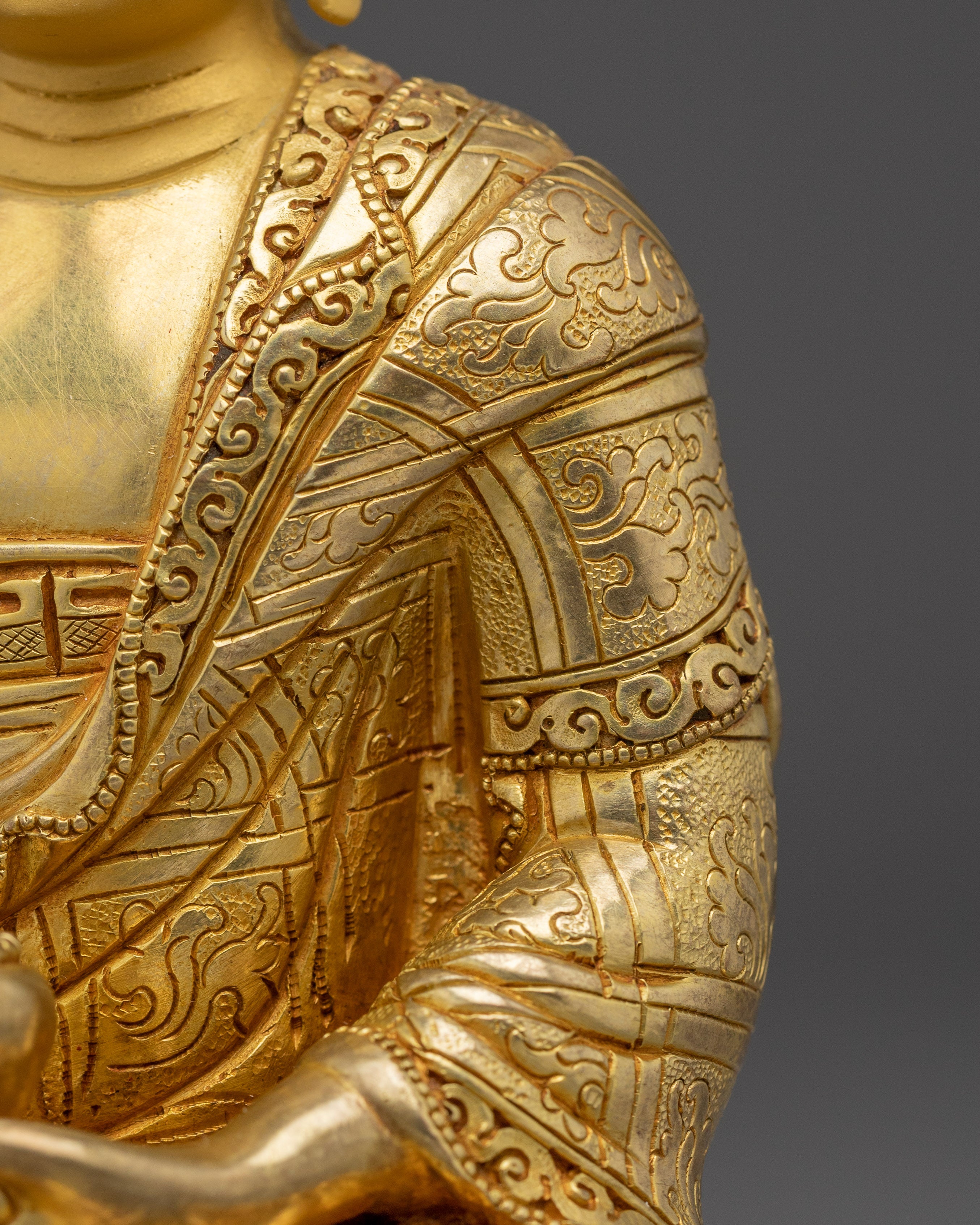 Himalayan Amitabha Buddha Statue | Sacred Sculpture