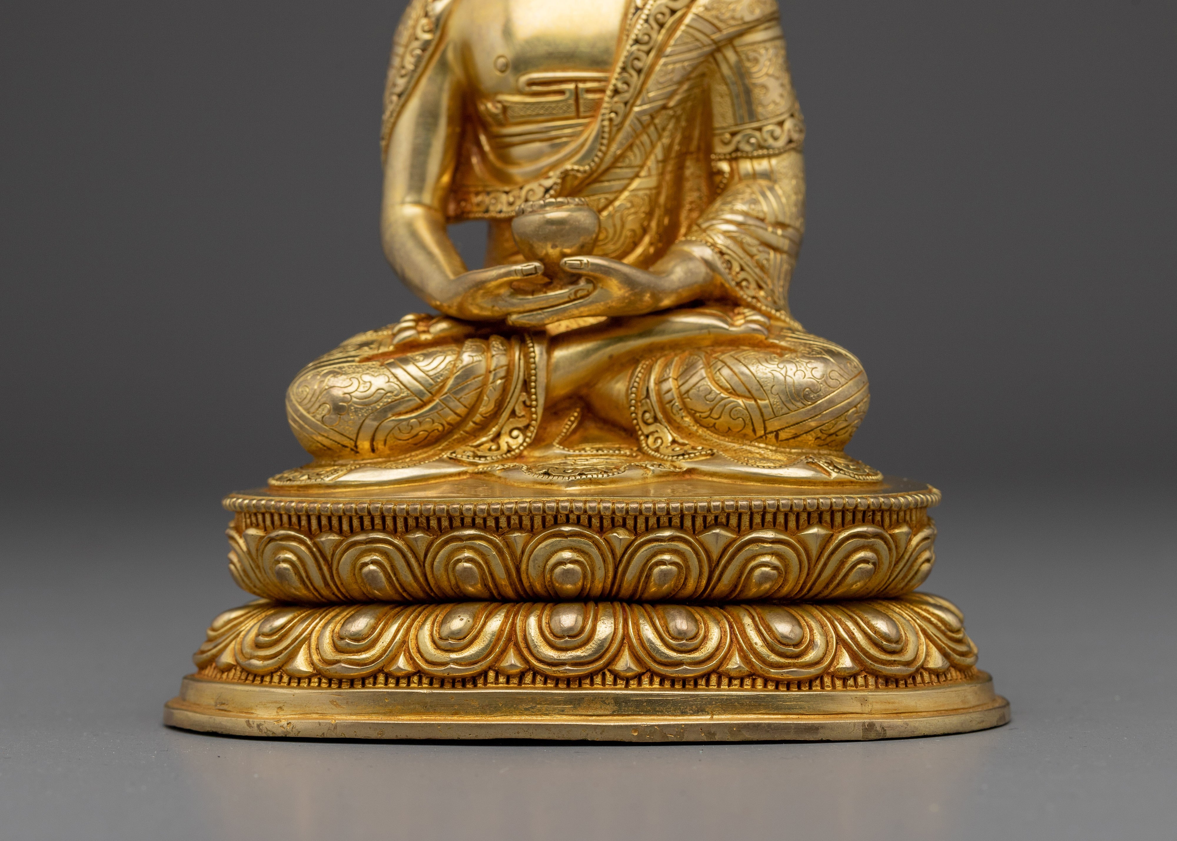 Himalayan Amitabha Buddha Statue | Sacred Sculpture