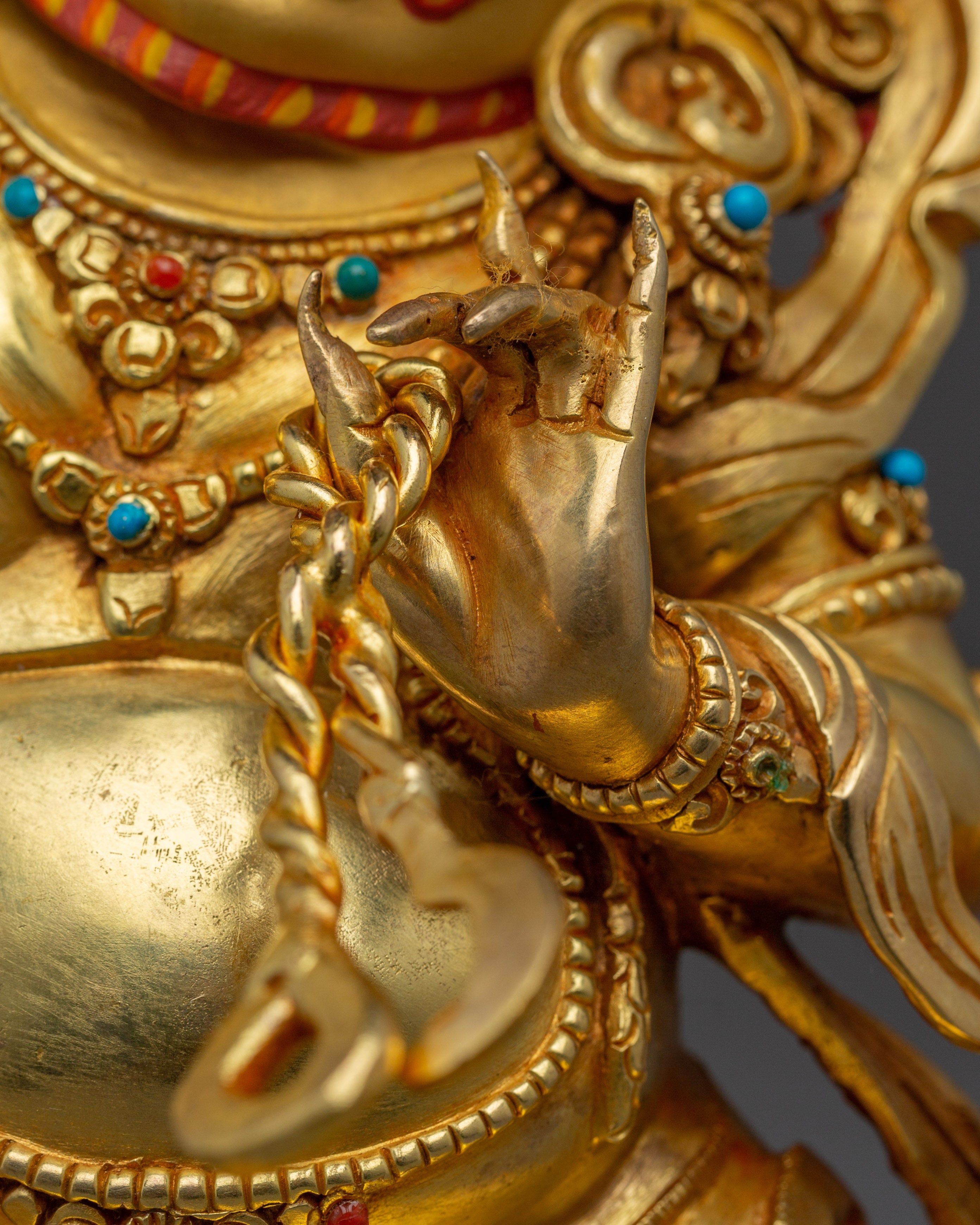 Vajrapani Art, Wrathful Protector And Thunderbolt Holder