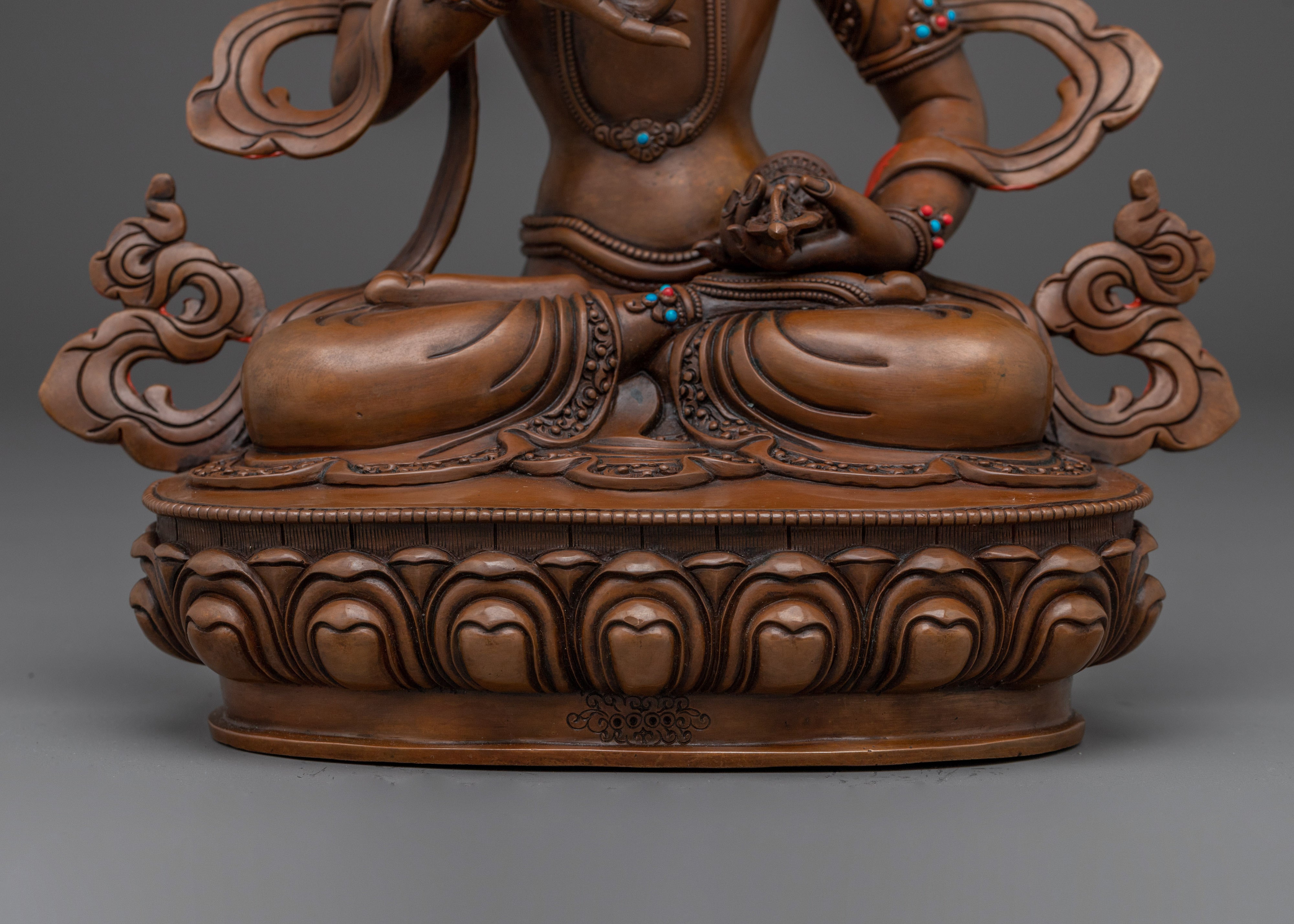 Sacred Oxidized Vajrasattva Figurine | Icon for Spiritual Healing