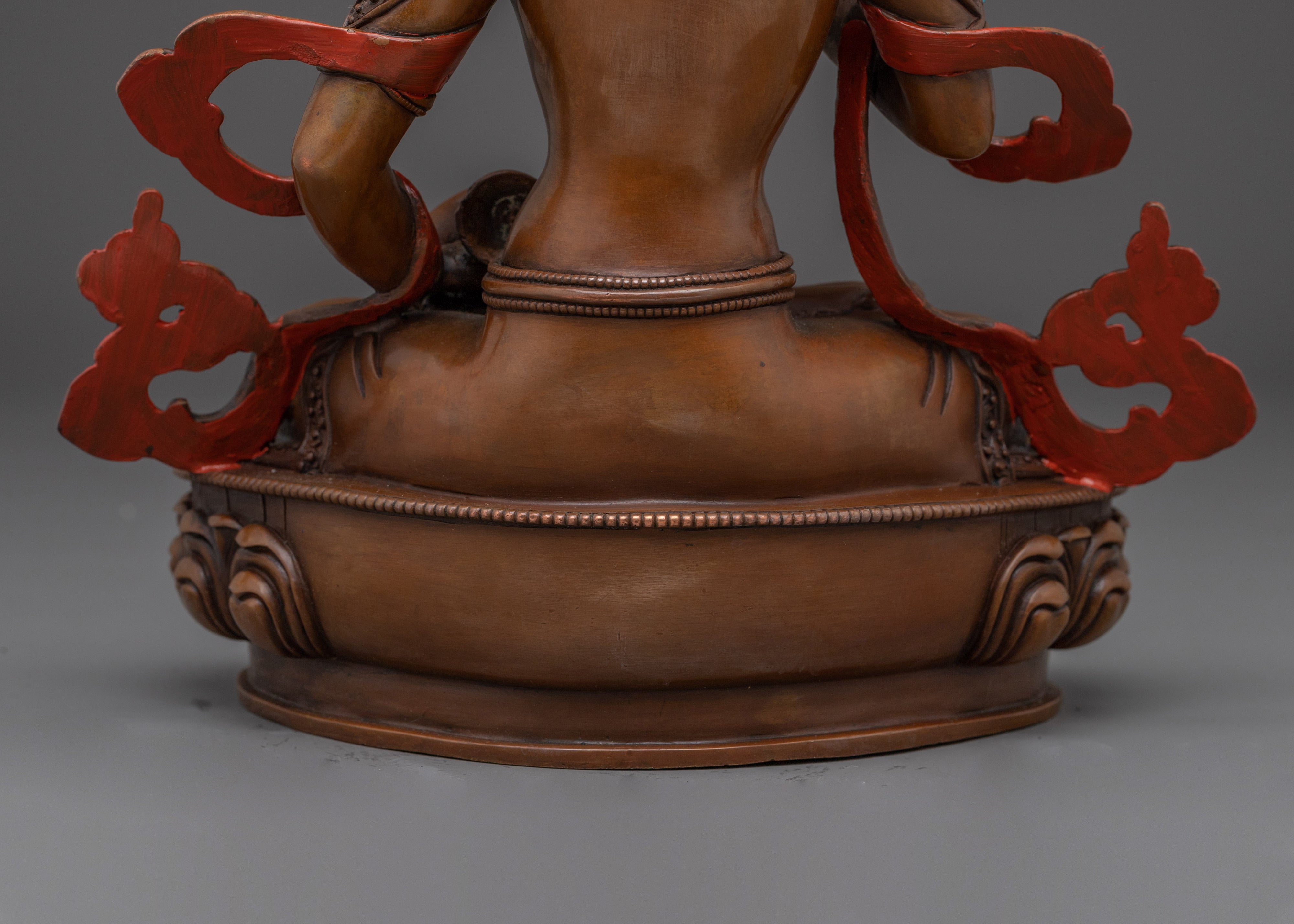 Sacred Oxidized Vajrasattva Figurine | Icon for Spiritual Healing