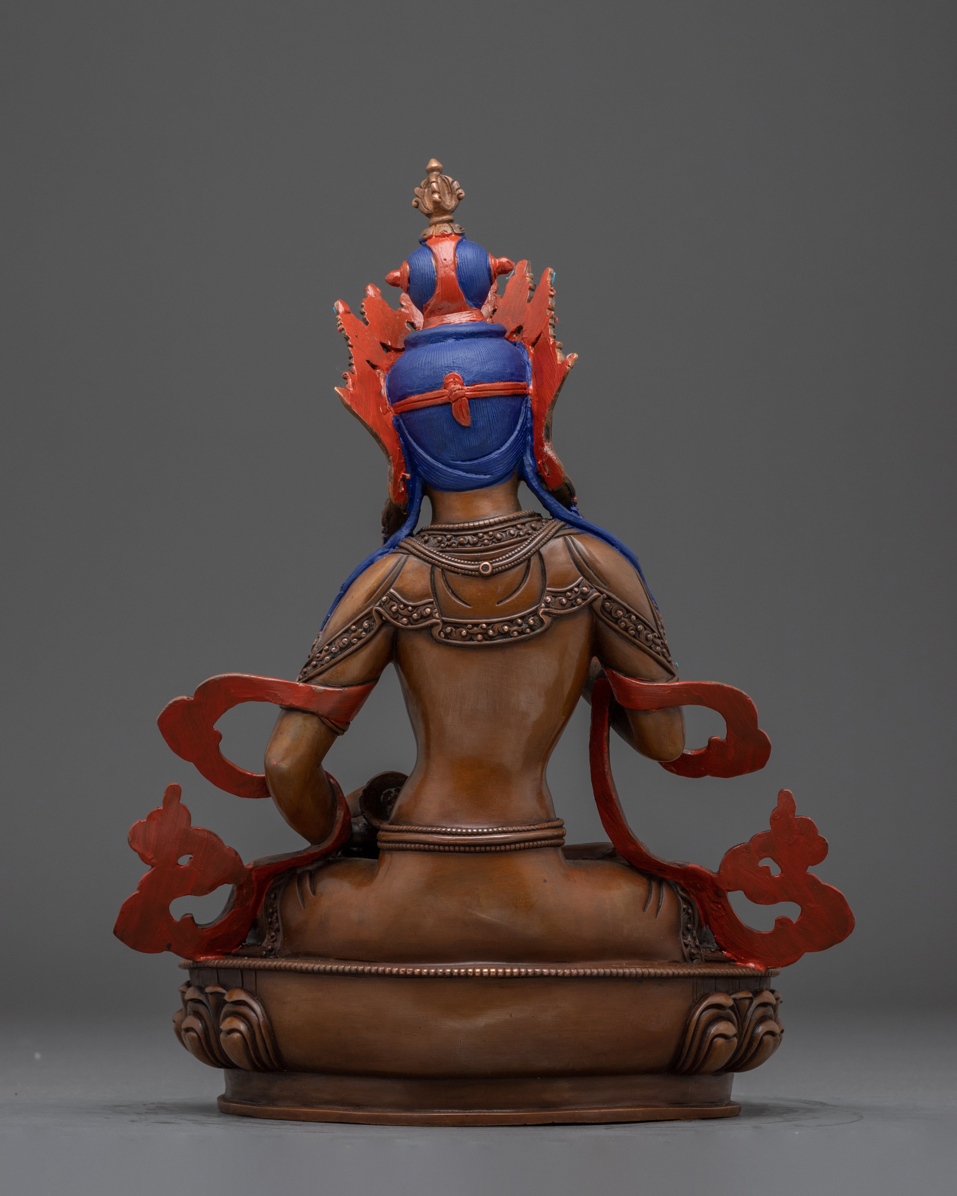 Sacred Oxidized Vajrasattva Figurine | Icon for Spiritual Healing