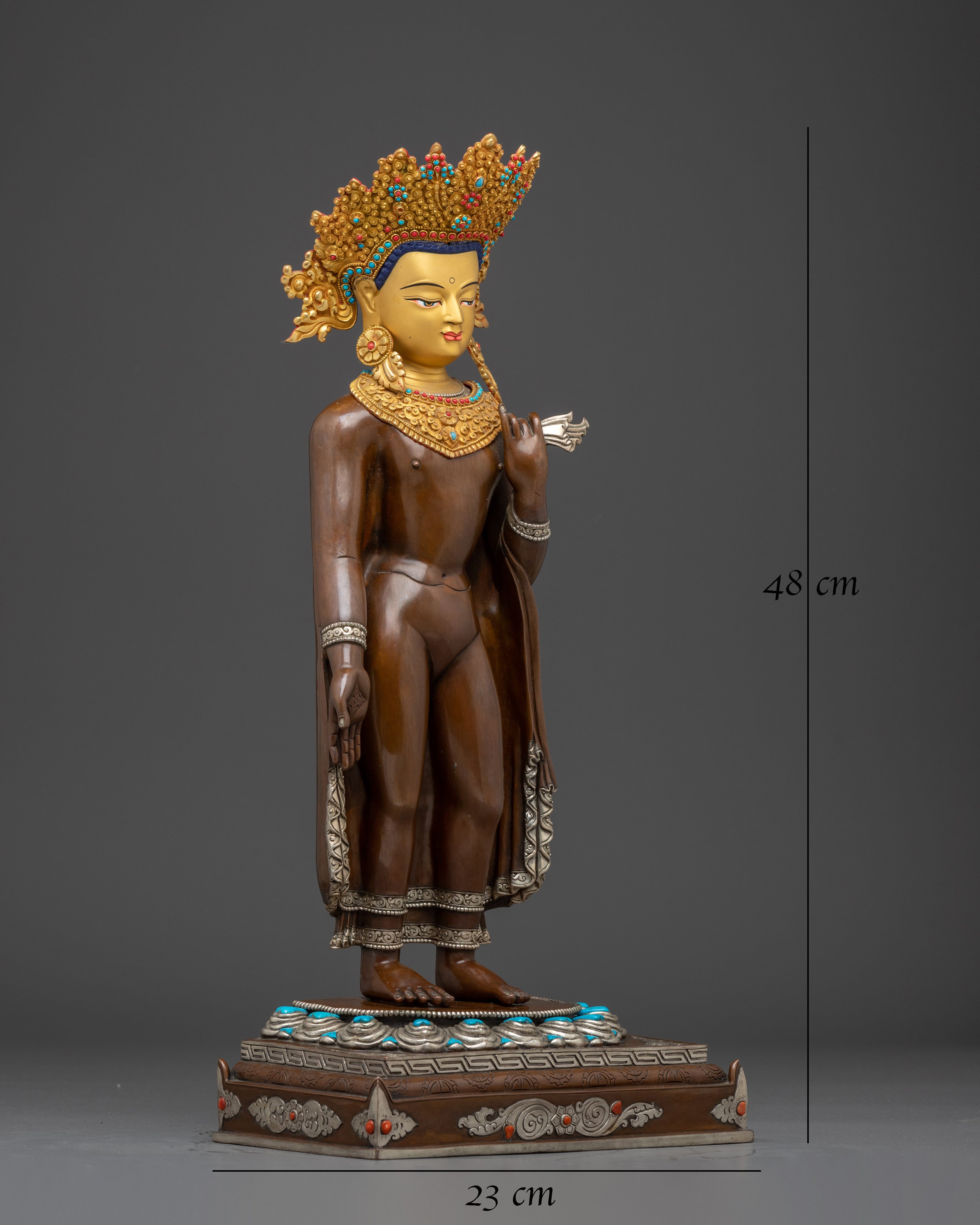 Past Buddha Dipankara Buddha Statue