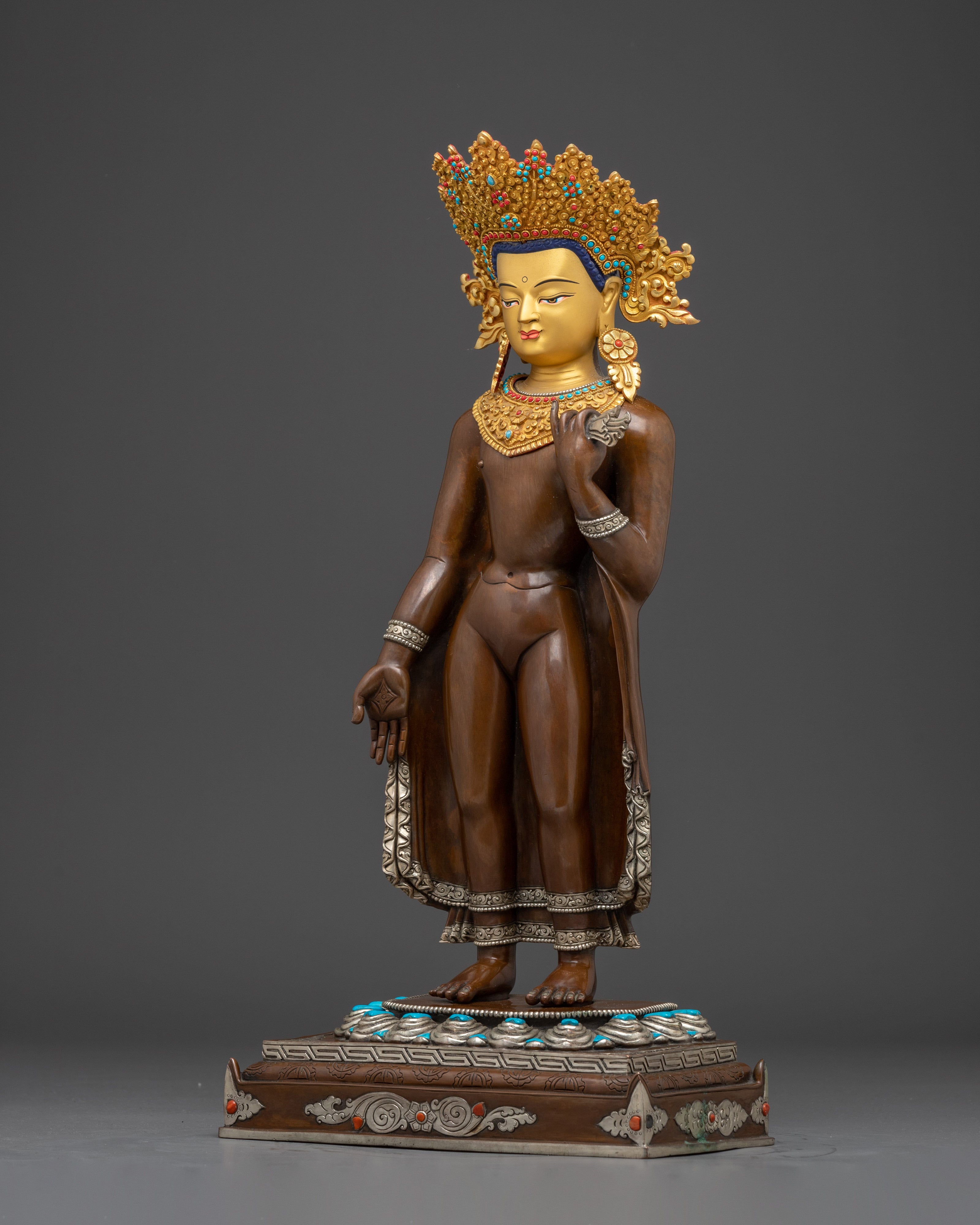 Past Buddha - Dipankara Buddha Statue | Tibetan Sculpture Art