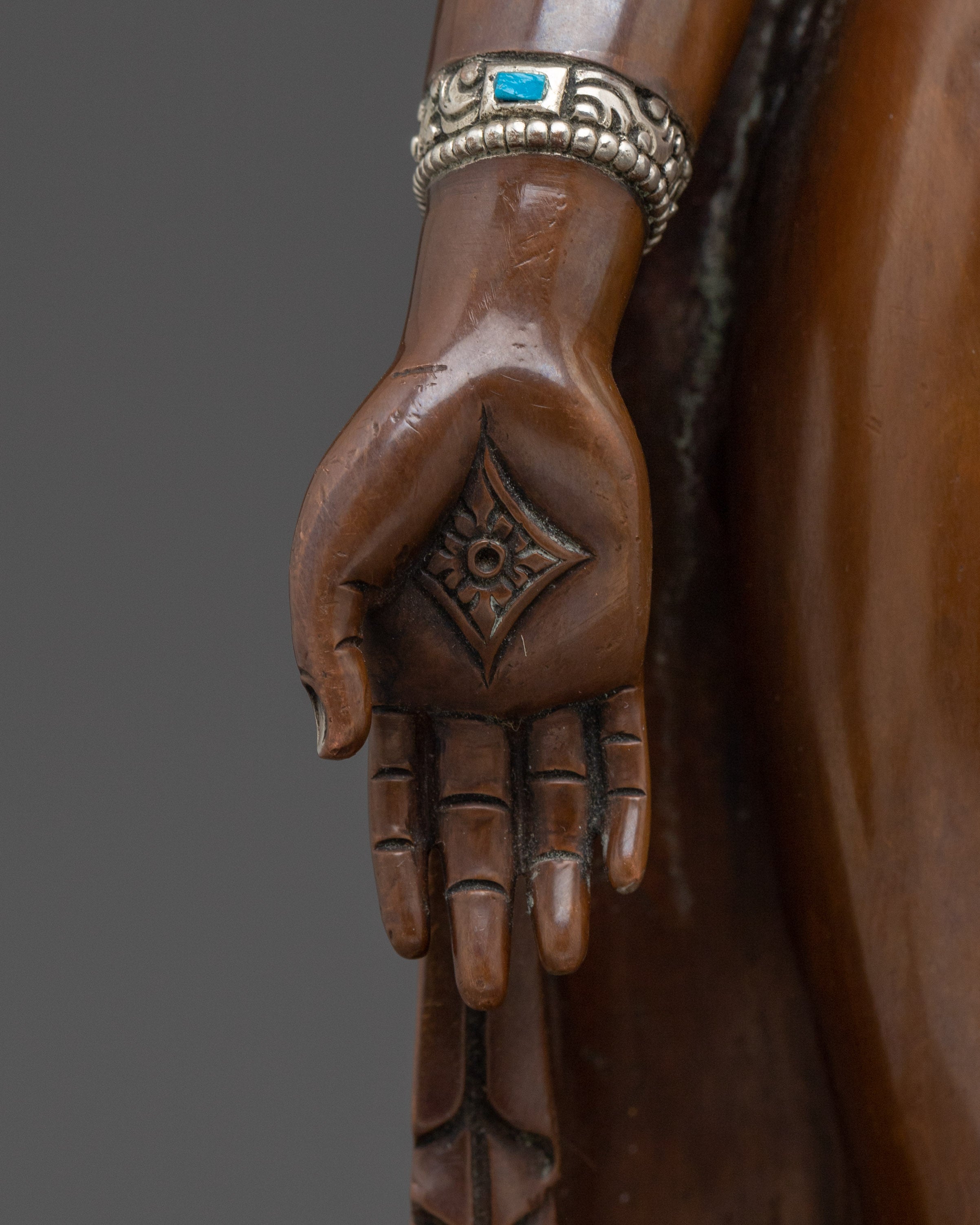 Standing Buddha Dipankara Statue | Tibetan Sculpture Art